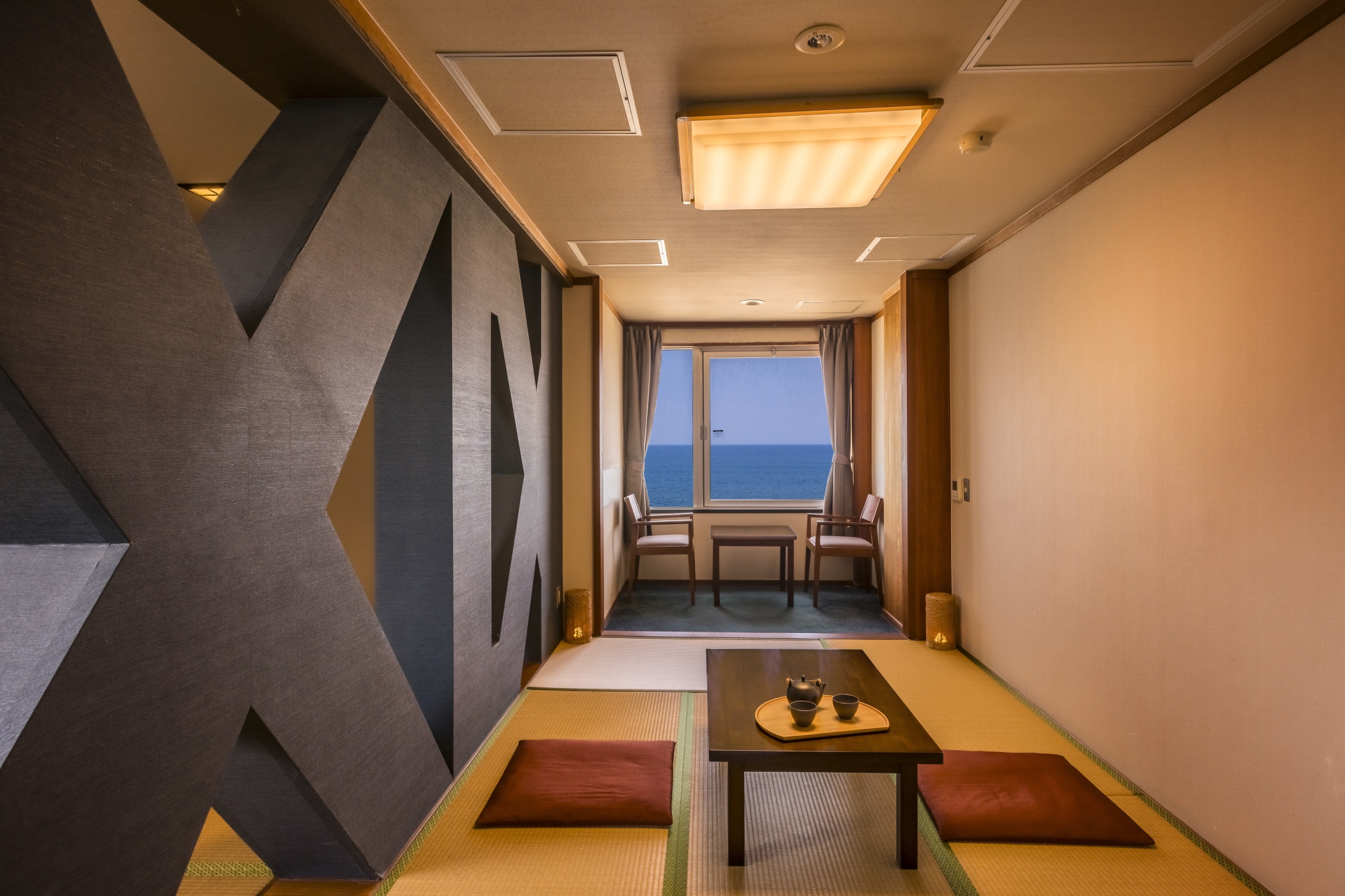 【禁烟】标准日式房 无室内浴池（无景观，室内柱子）