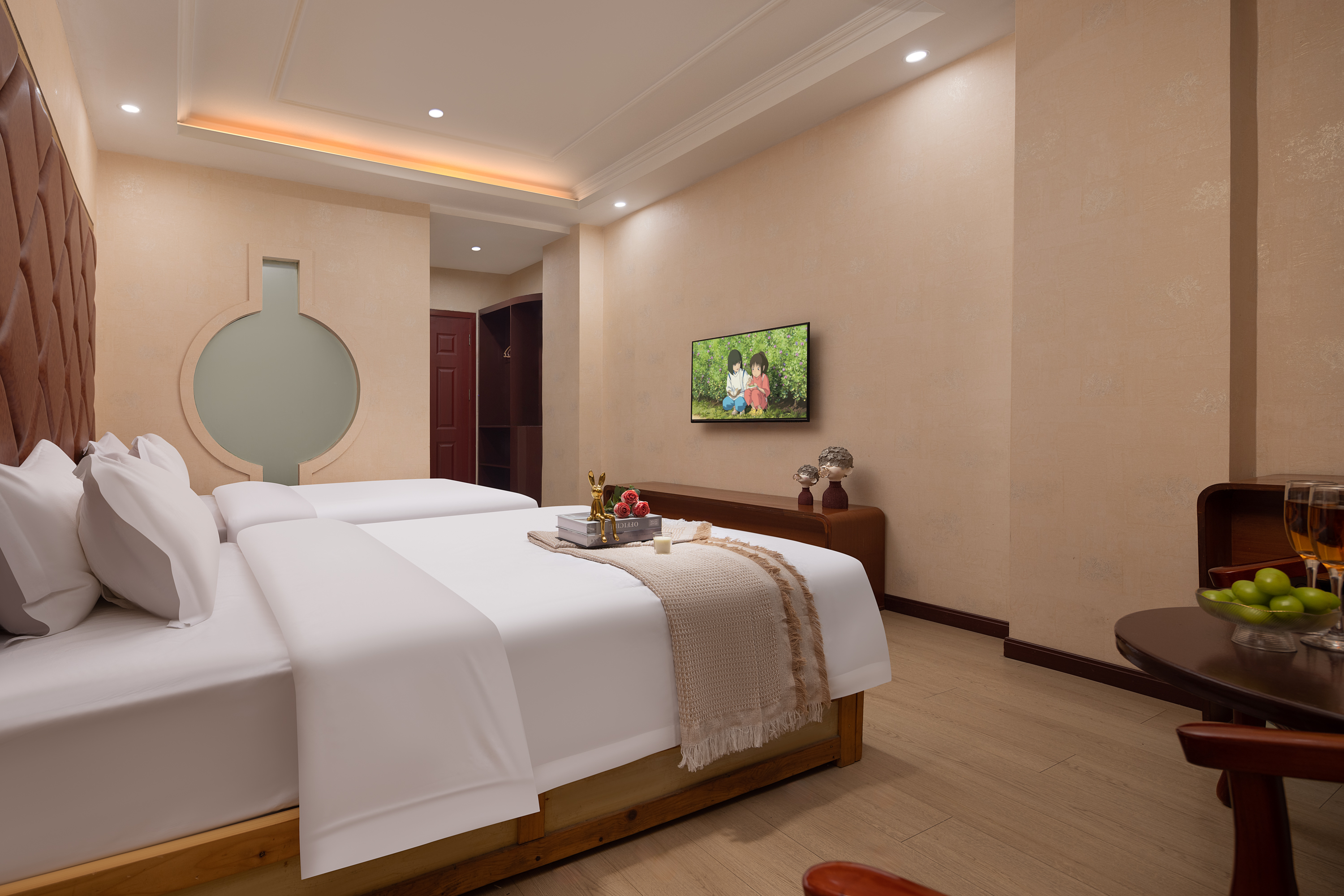 躺平治癒雙床房+靜謐安靜+深度好眠>