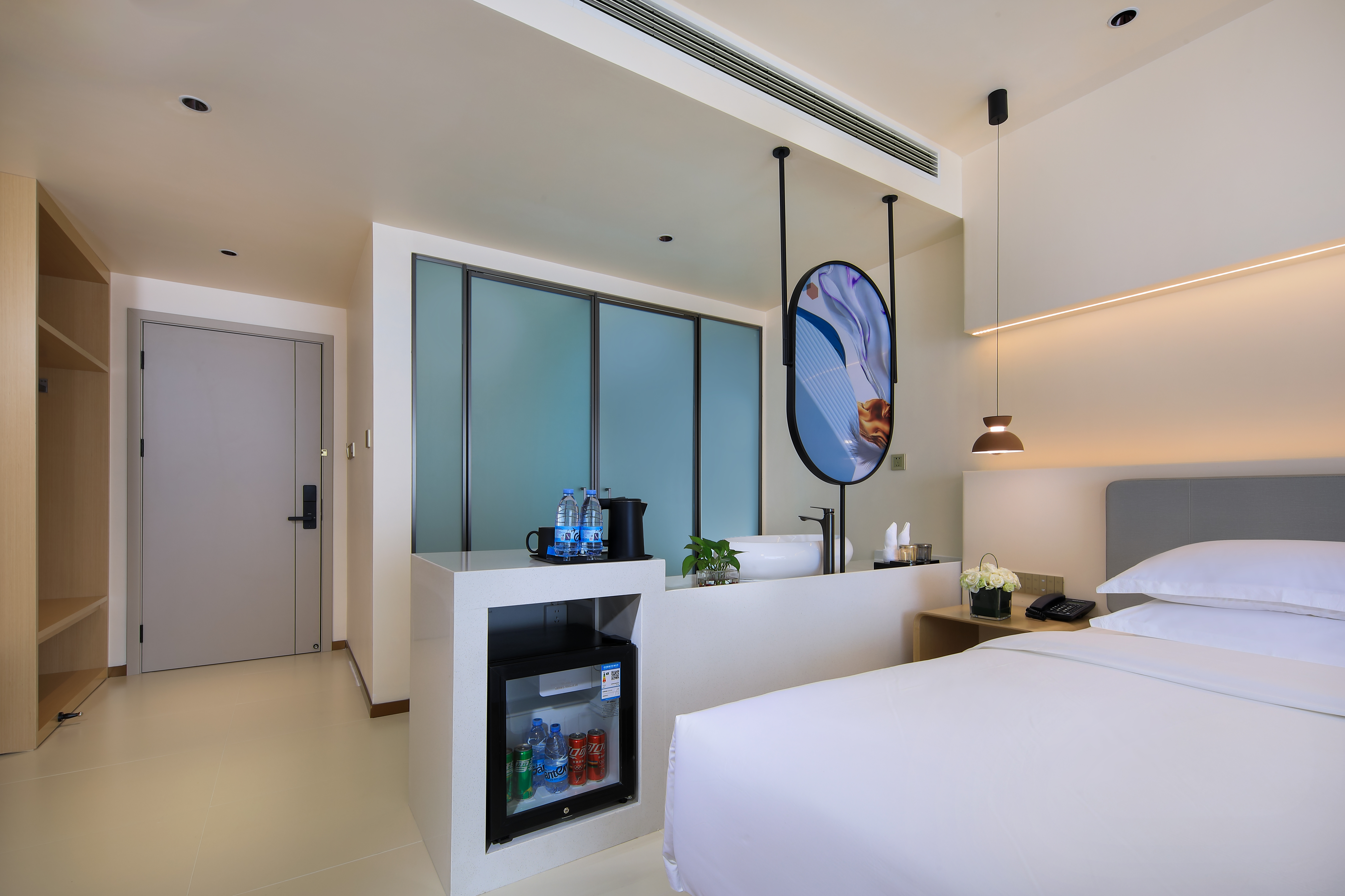 A栋·翎遥·雅居大床房丨小度语音智控丨舒适泡浴