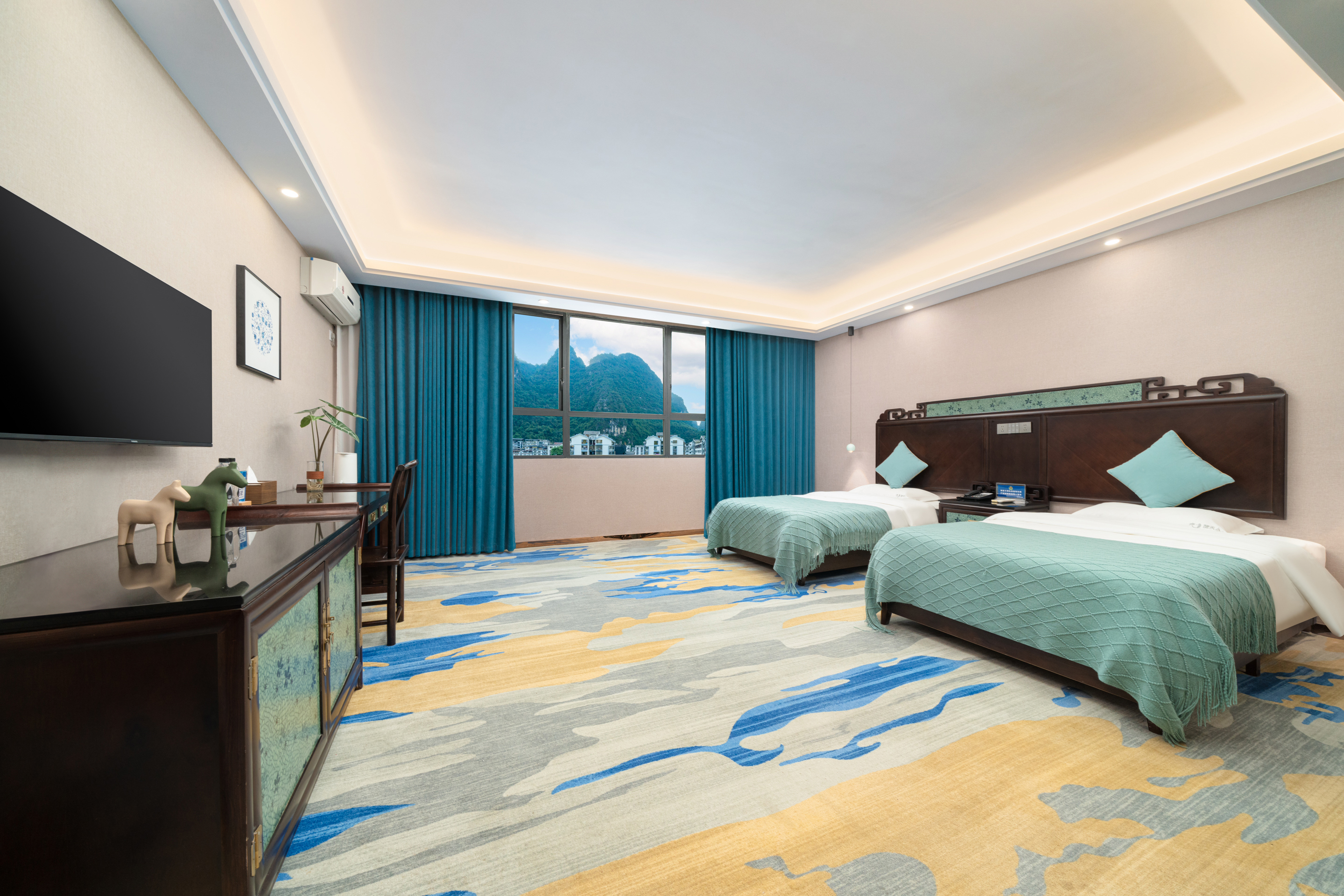 青花?悦享双床房