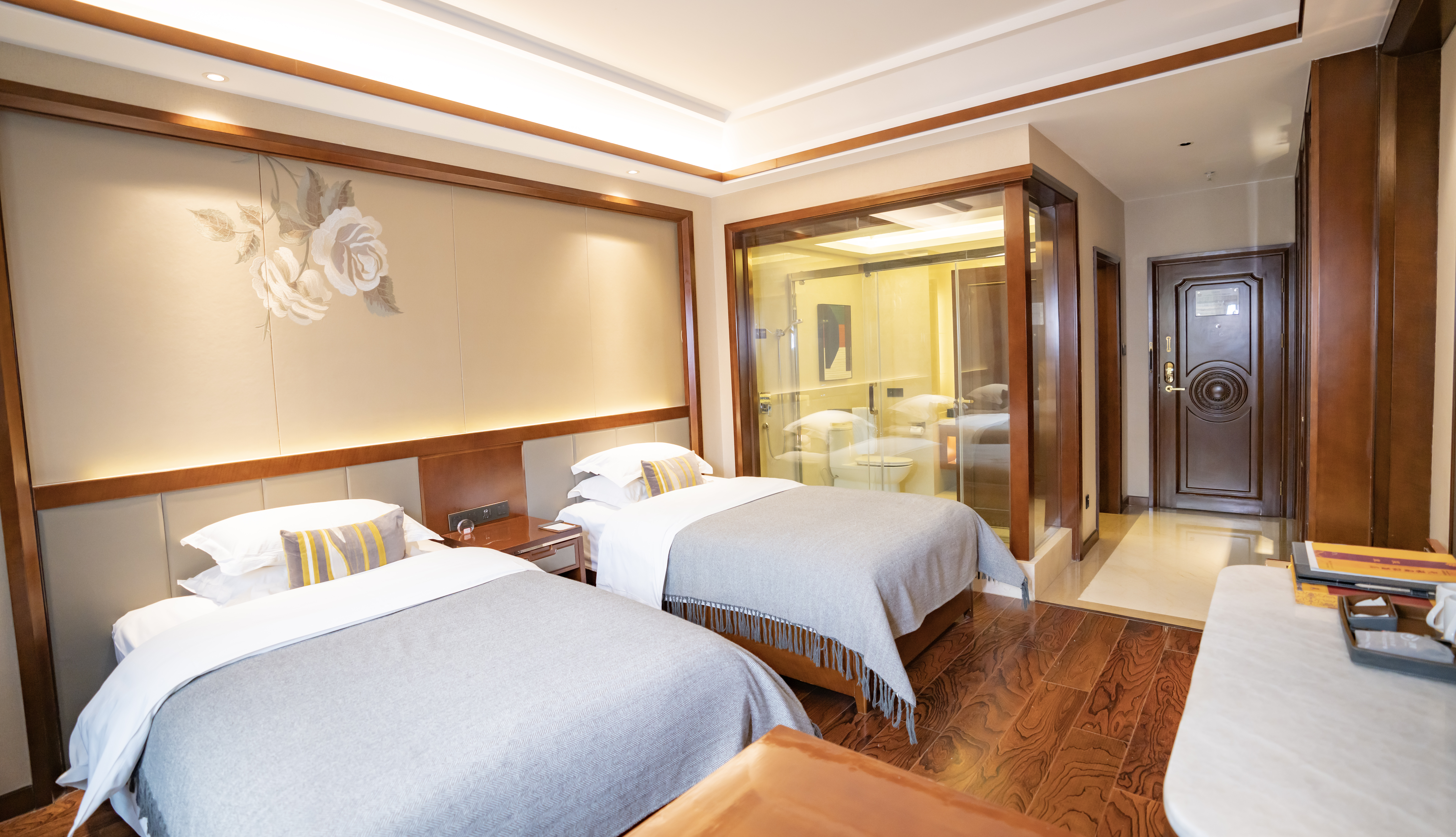 中式豪华双床房