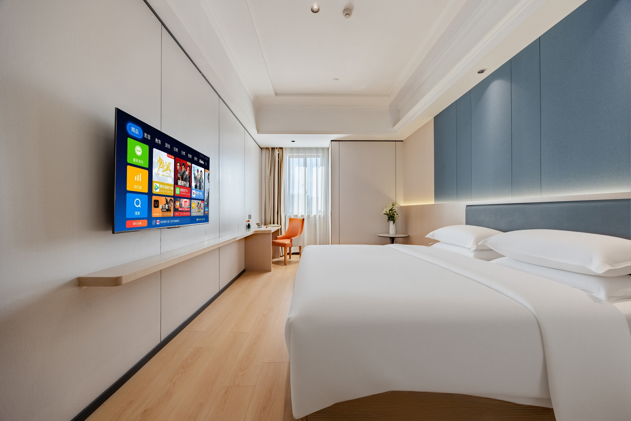 商务大床房 【55寸投屏电视+舒睡床品】