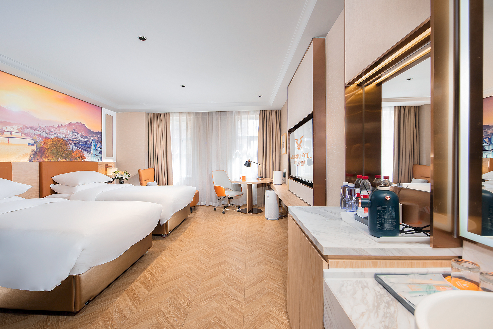 纯净双床房（智能客控+空气净化器+智能马桶）