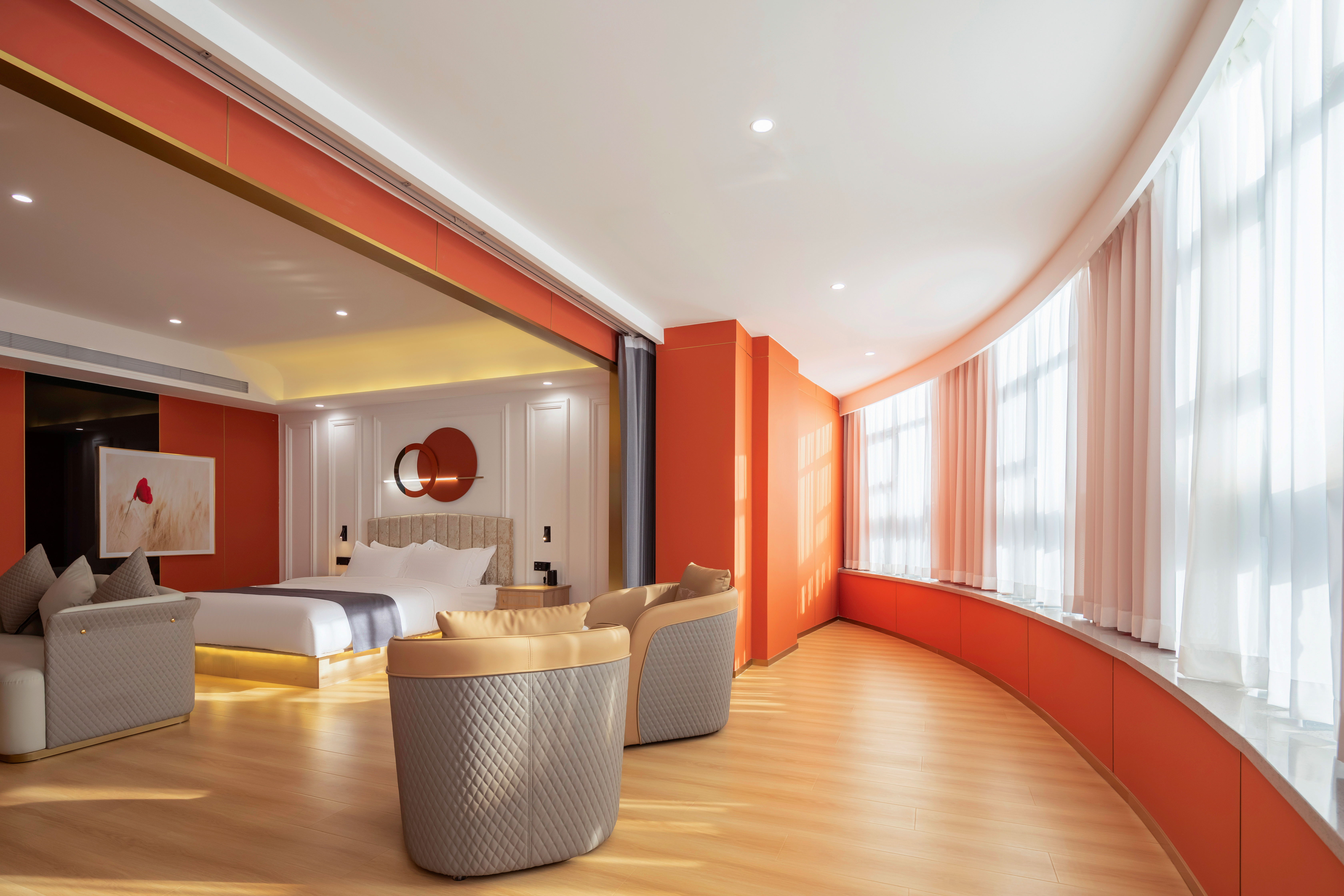 傾晨時光.豪華大床房