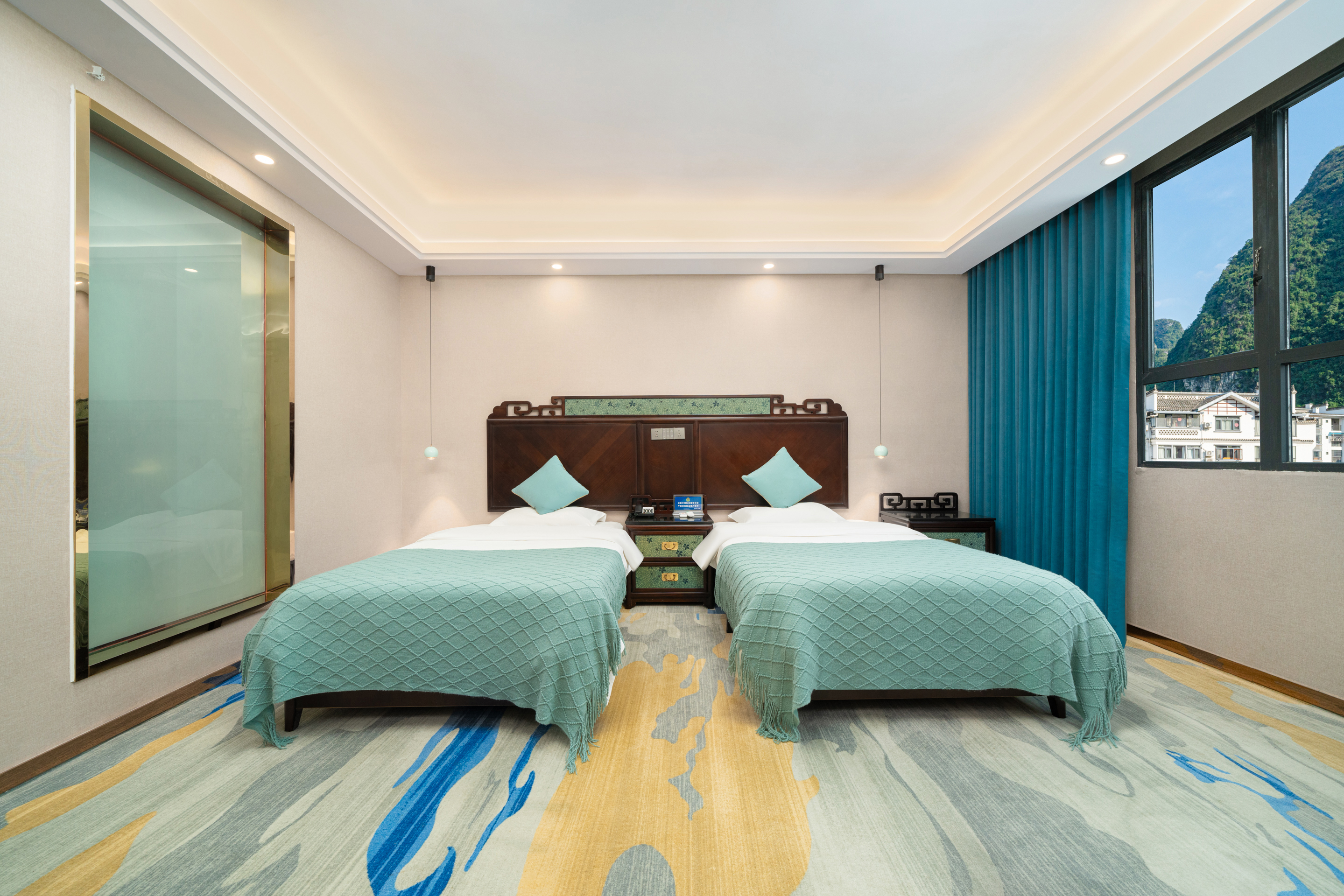 青花·御景双人房