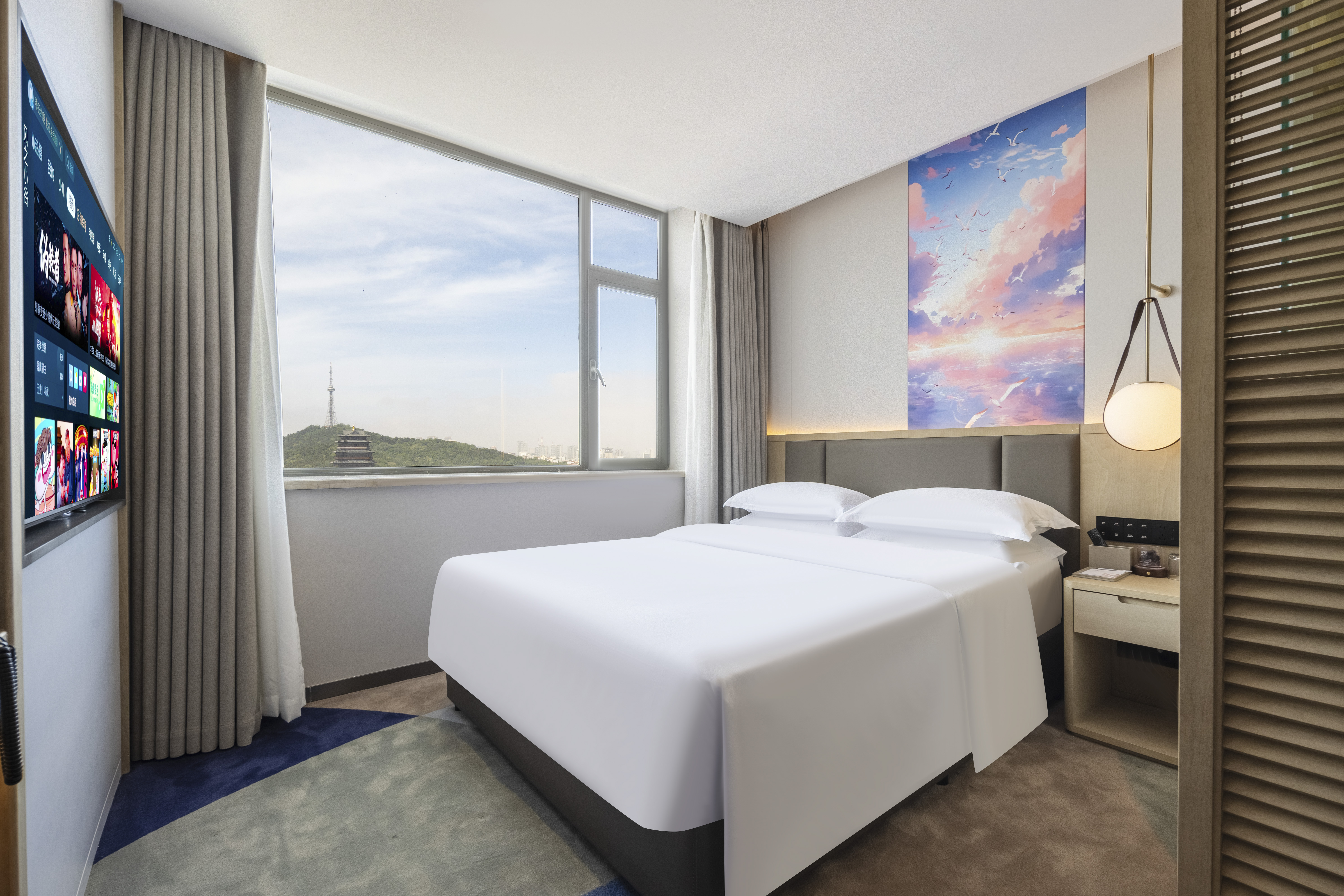 山景迷你大床房（语音智控+零压床垫）