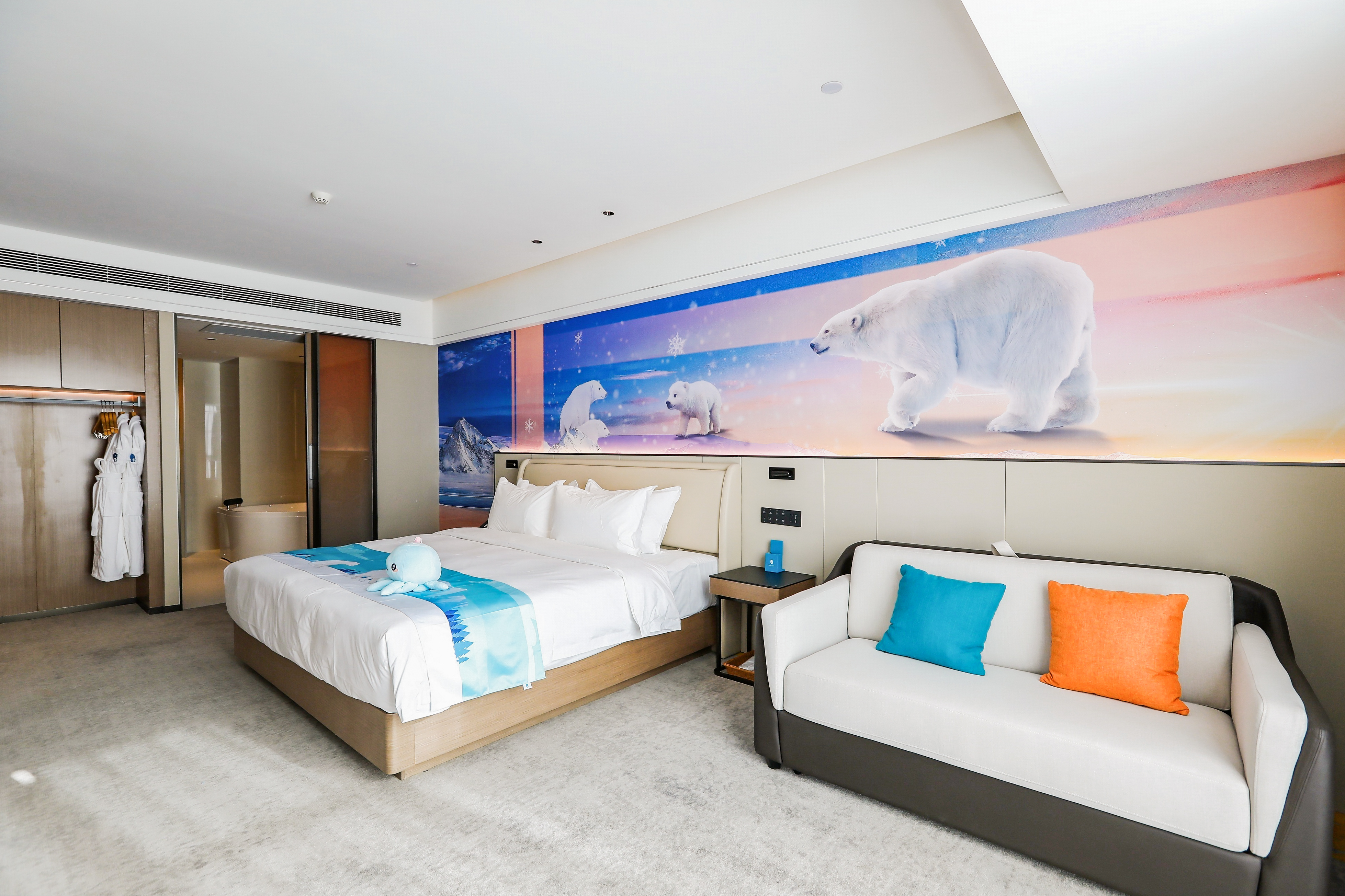 冰川时代主题套房（两室一厅）