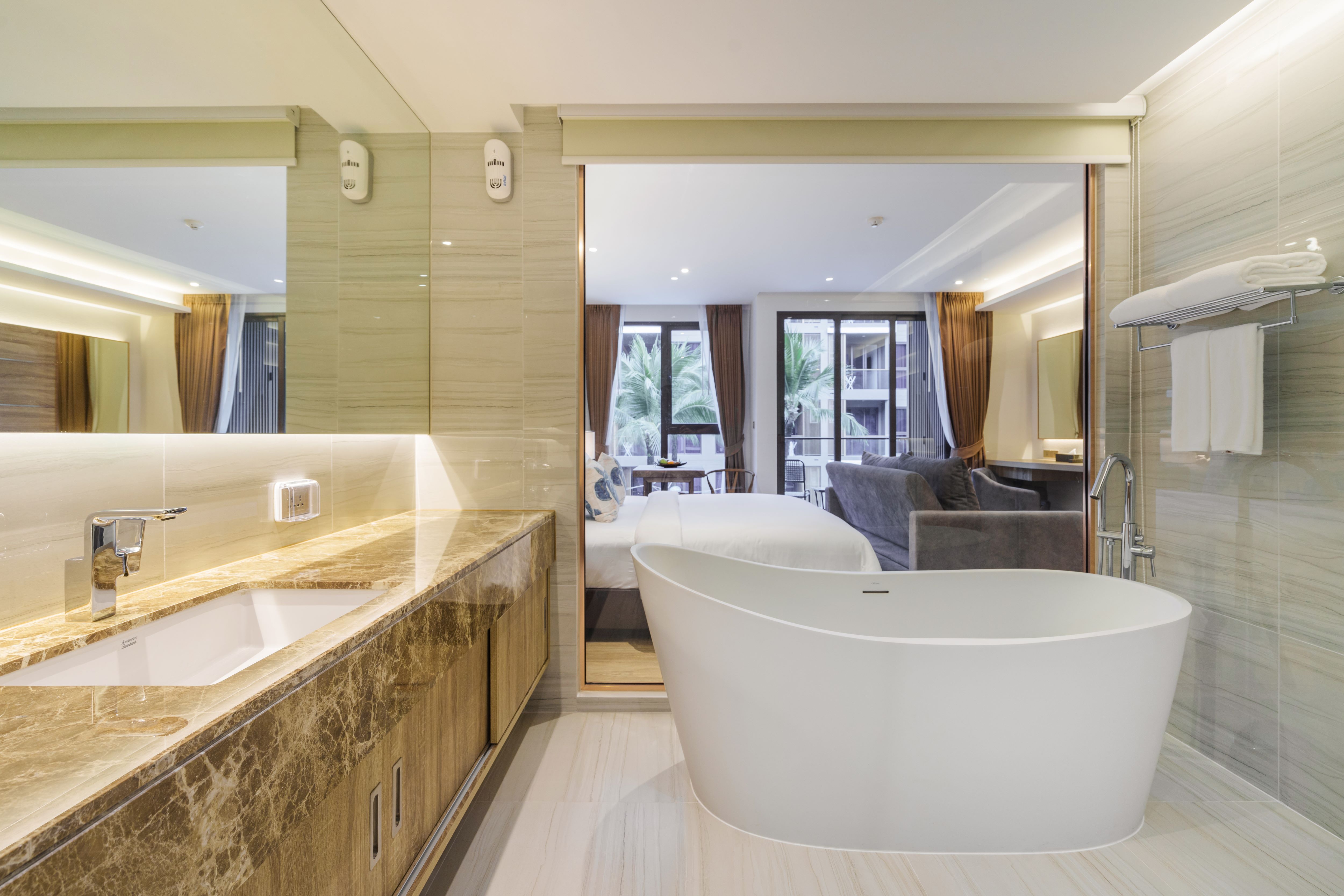 池景豪華特大床房