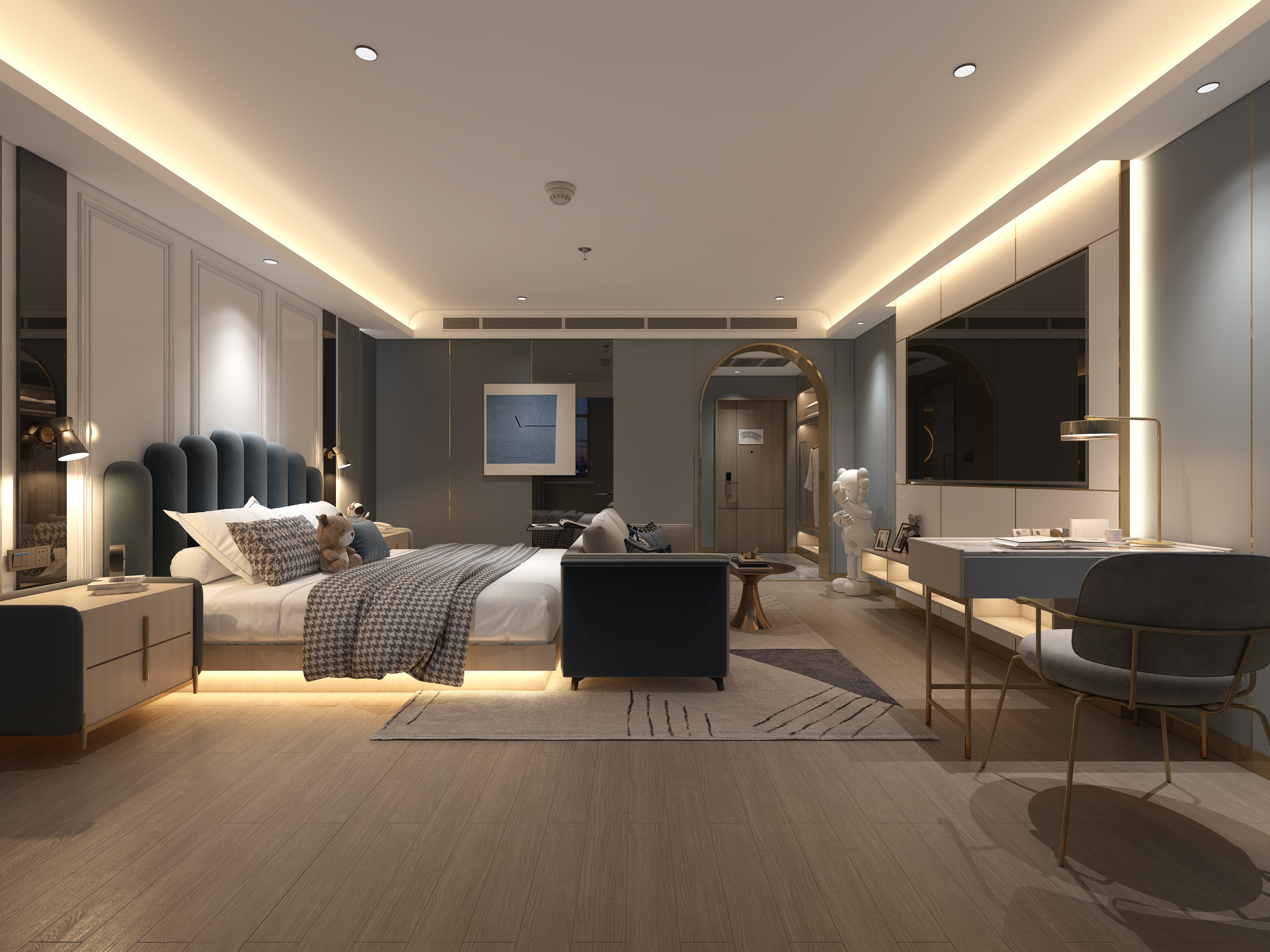 塵外花園.美宿大床房