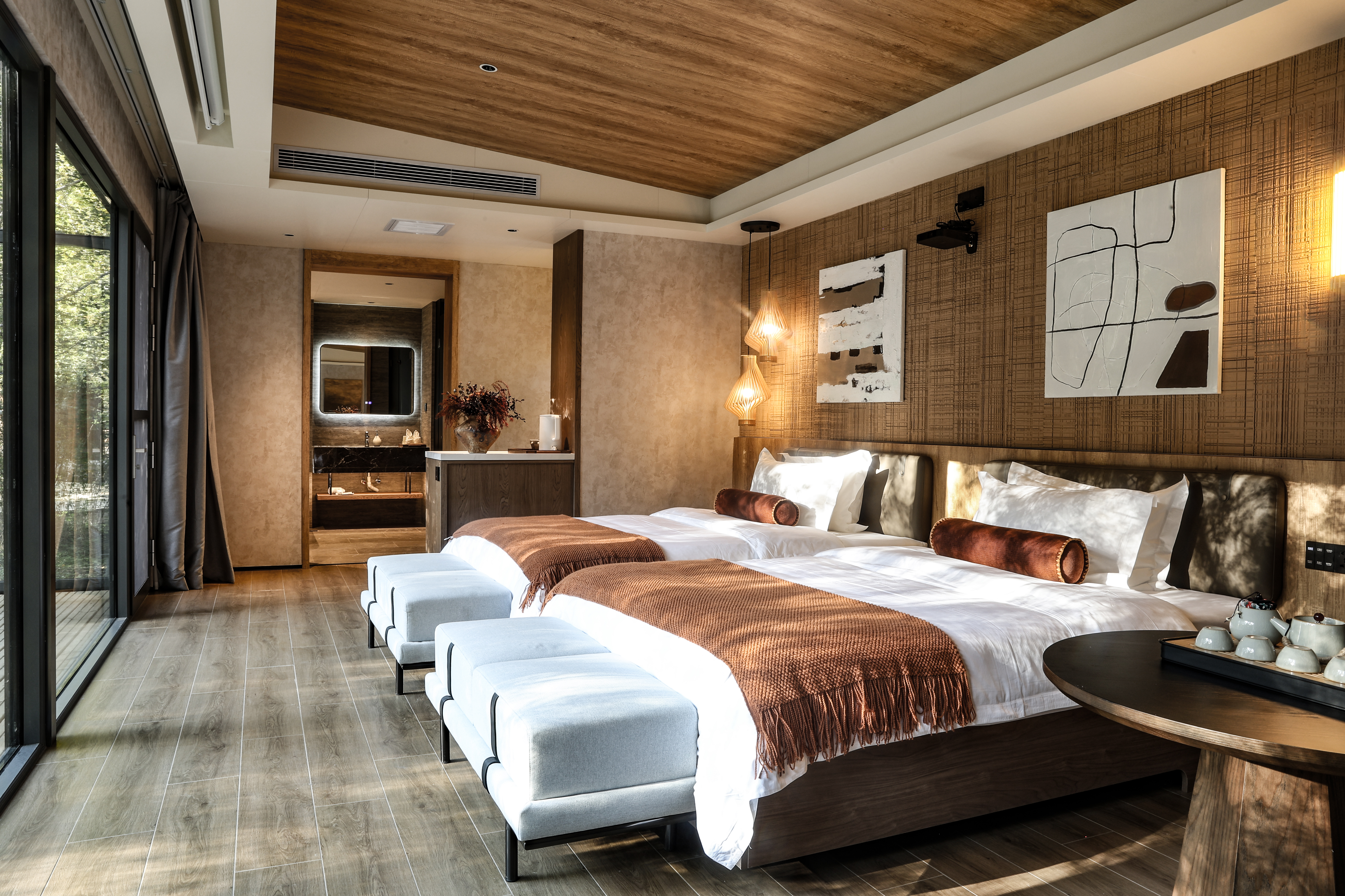 森林豪华双床房