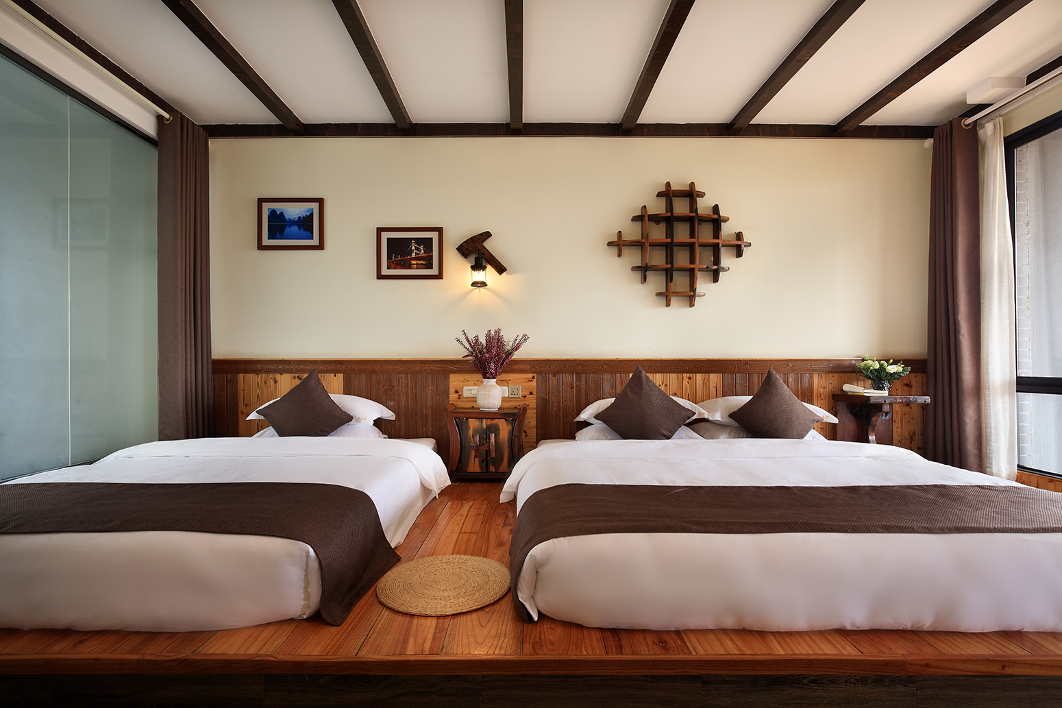 逍遥漓江||奢享景观露台+榻榻米家庭房+山恋远眺