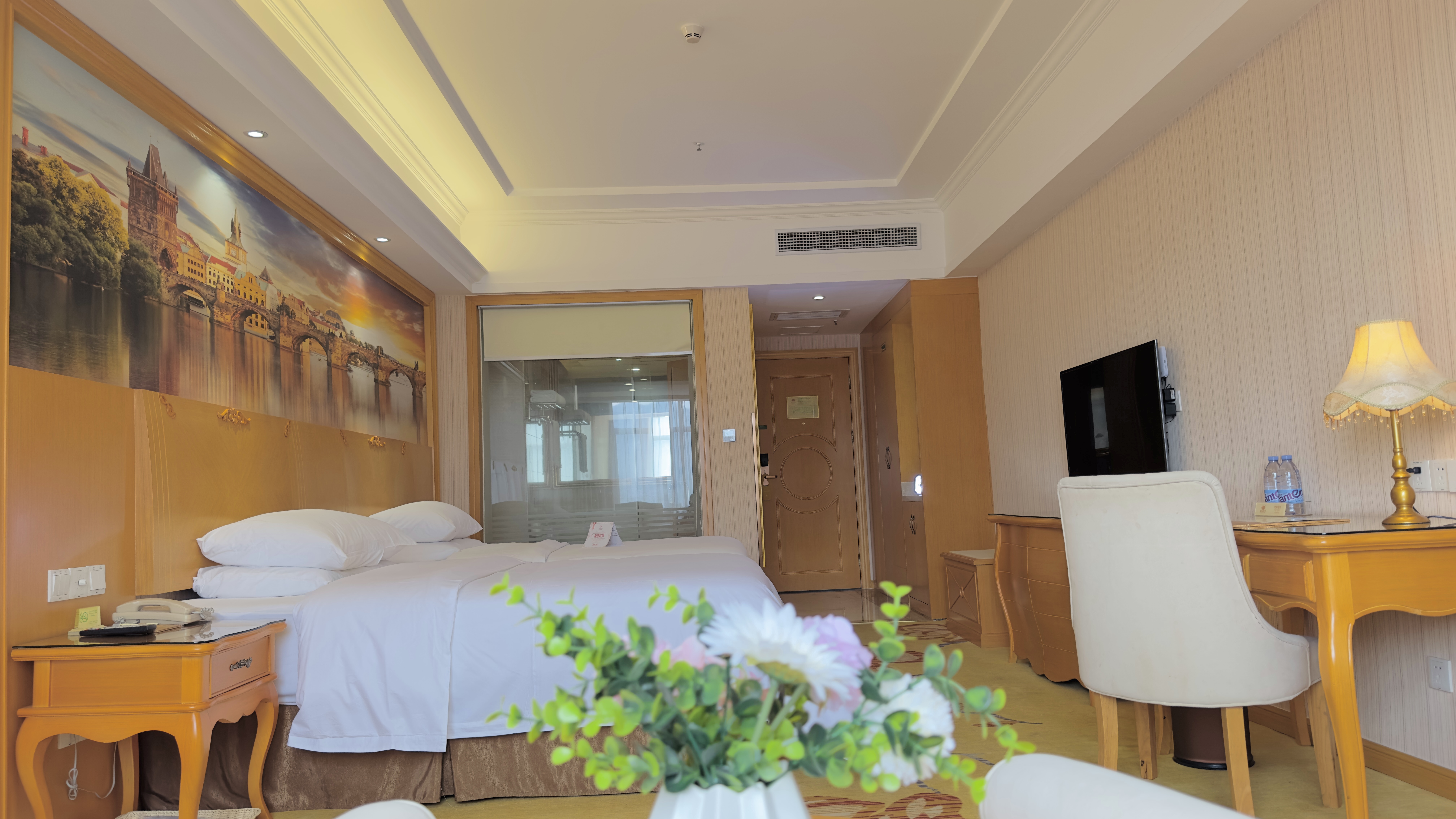 豪华双床房 | 慕思床垫+舒适热水淋浴