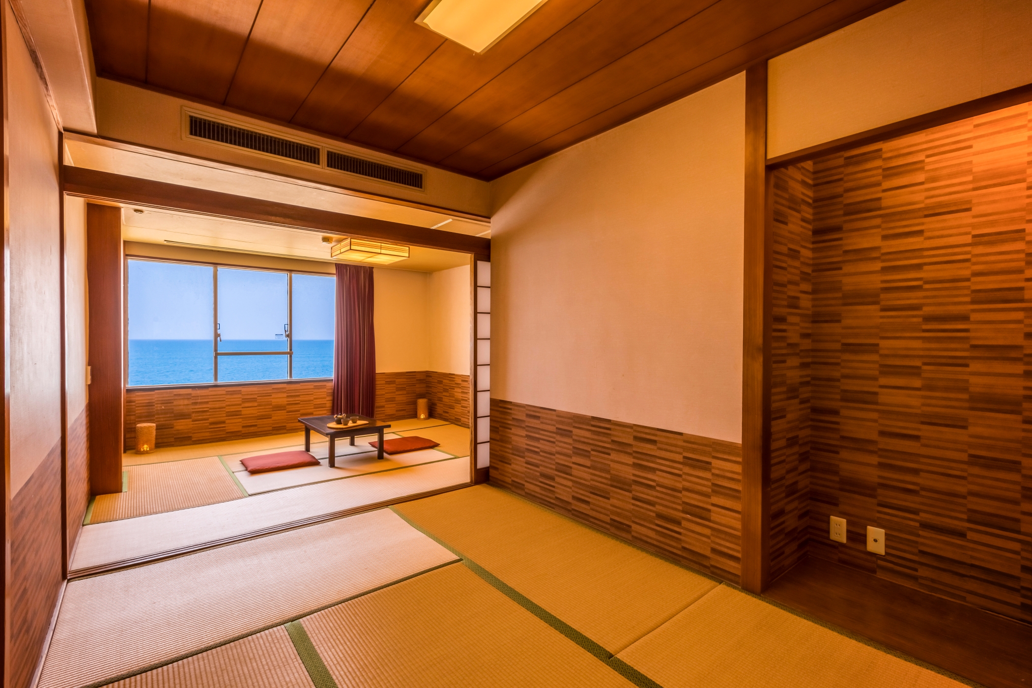 【禁烟】标准日式房14榻榻米2间，无室内浴池