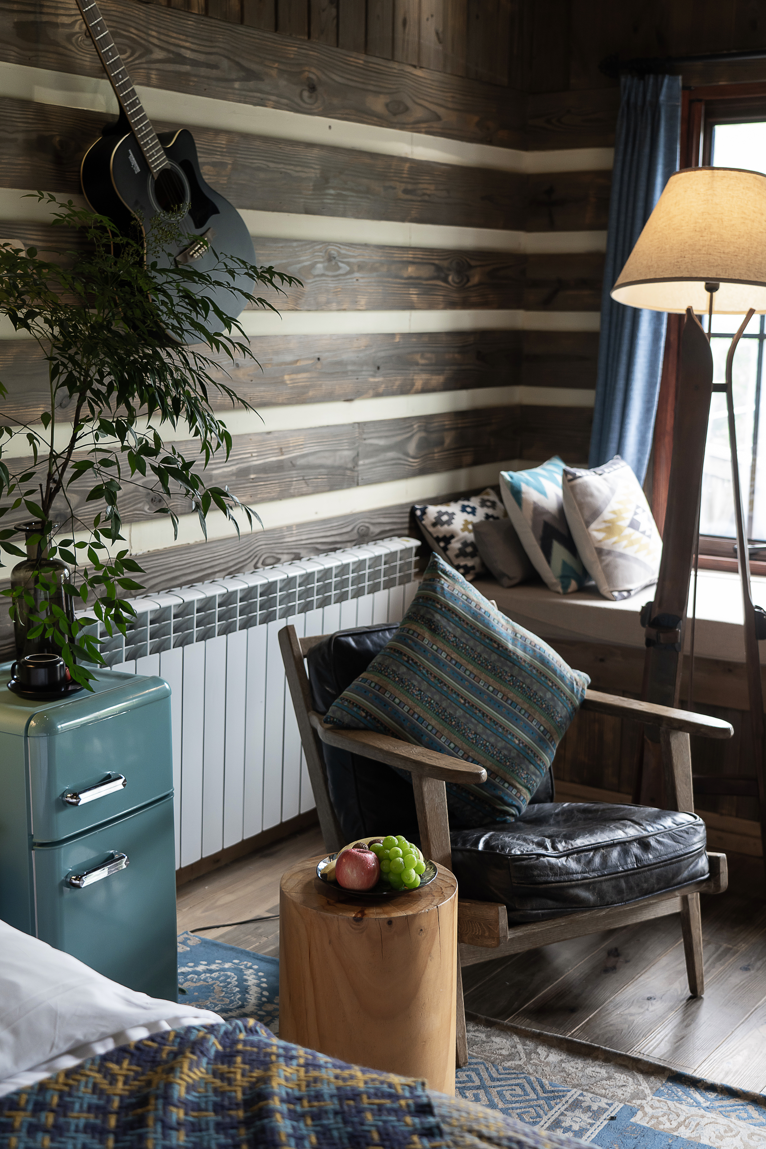 独享全景大露台观景房（真火壁炉+懒人躺椅+观景浴缸）