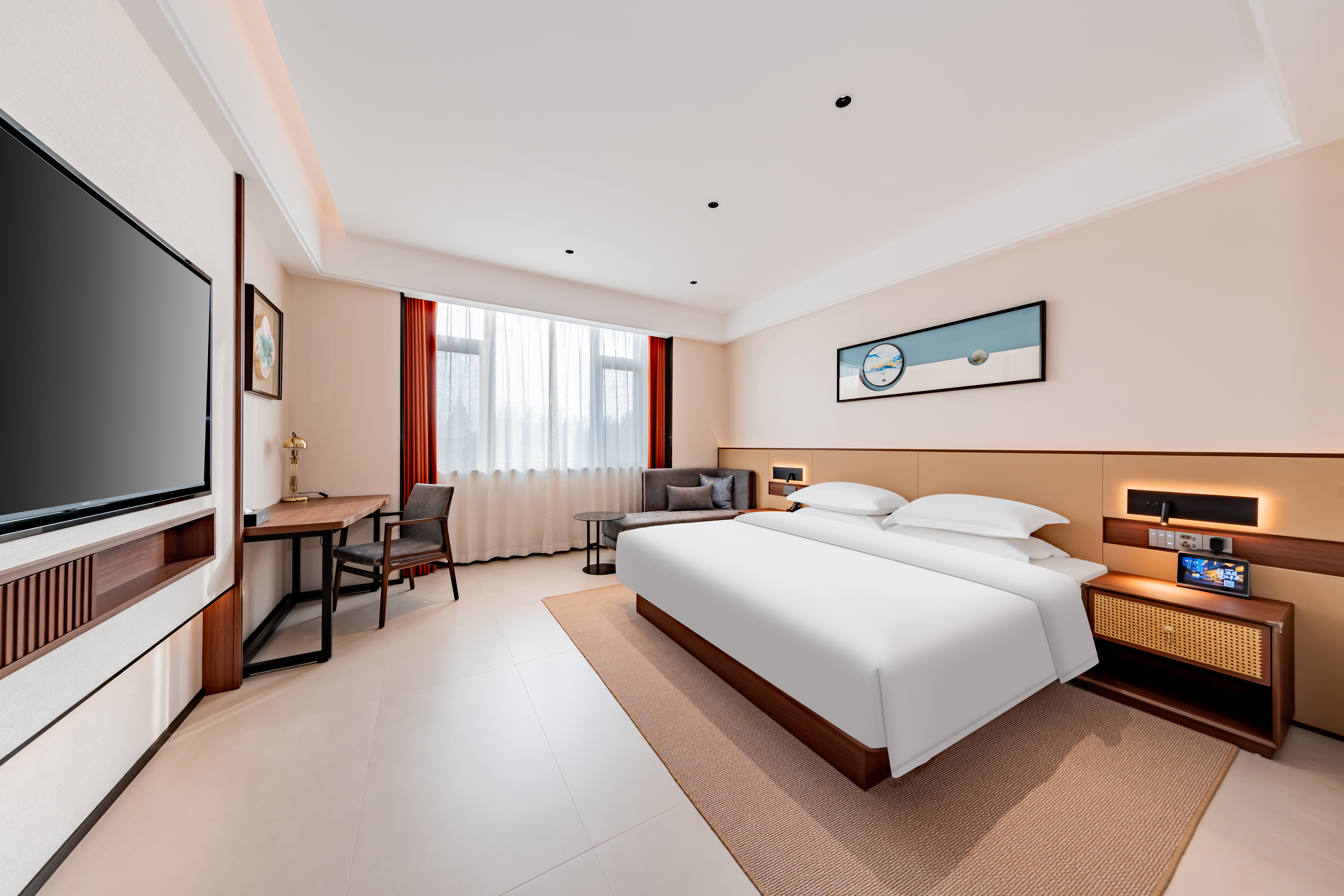 商务大床房『全屋智能?迷你小冰箱』