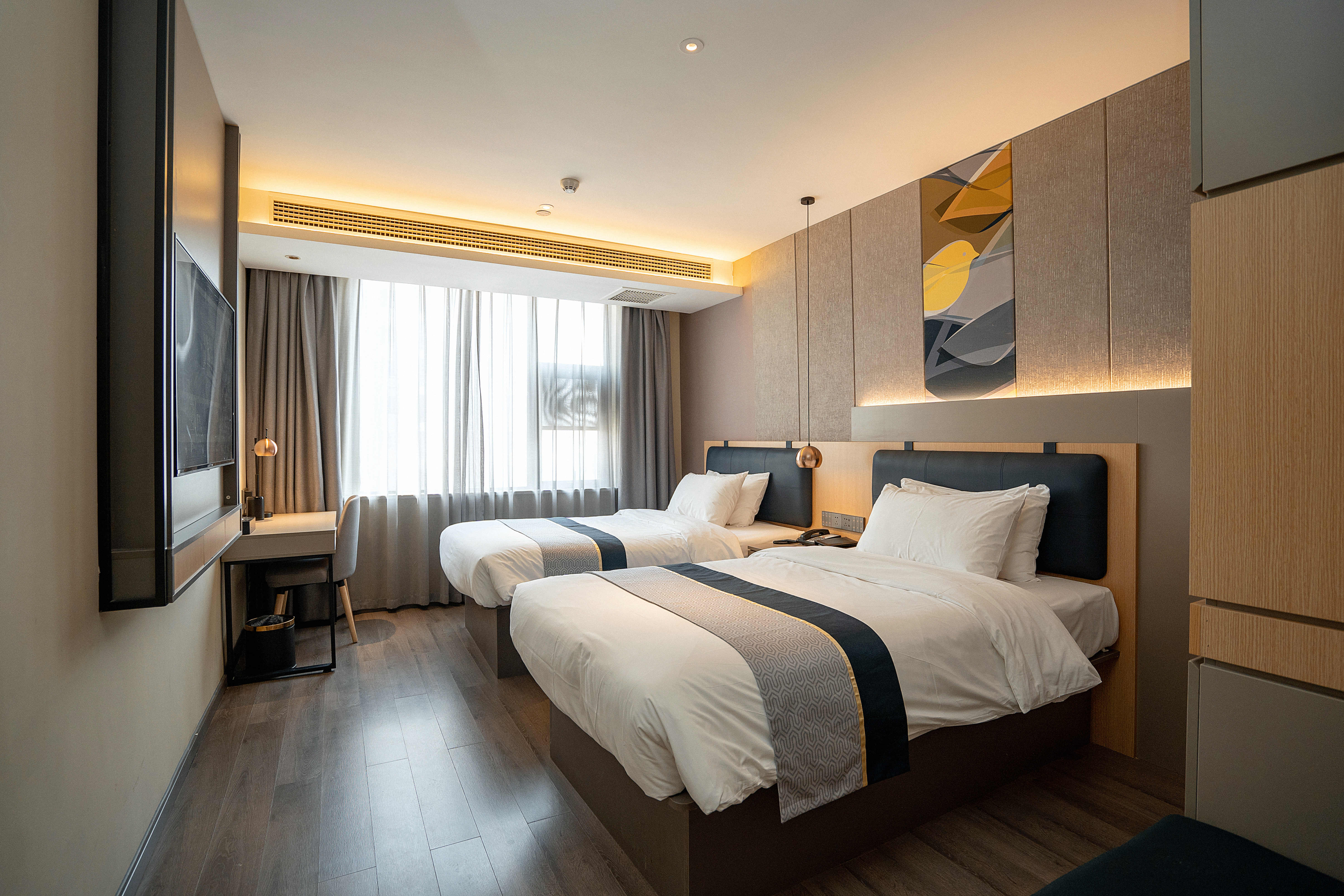 双床房（智能小度+电动窗帘）