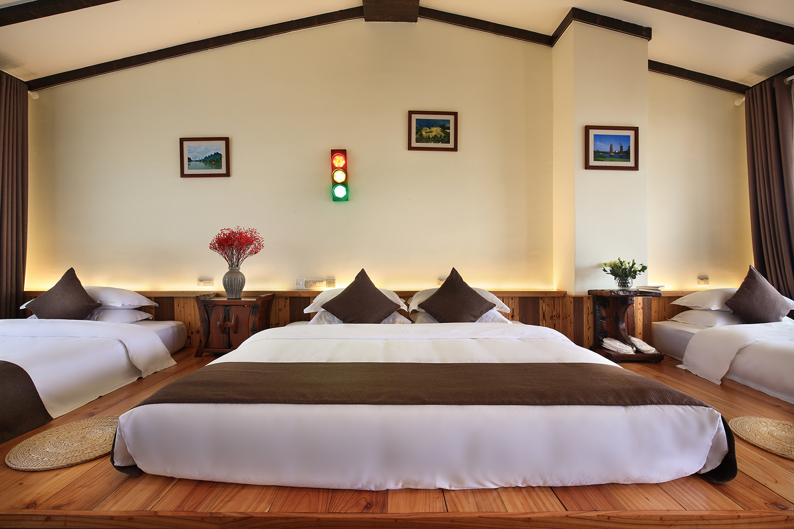 晨曦初露||休闲露台观景+四口之家+一线漓江美景