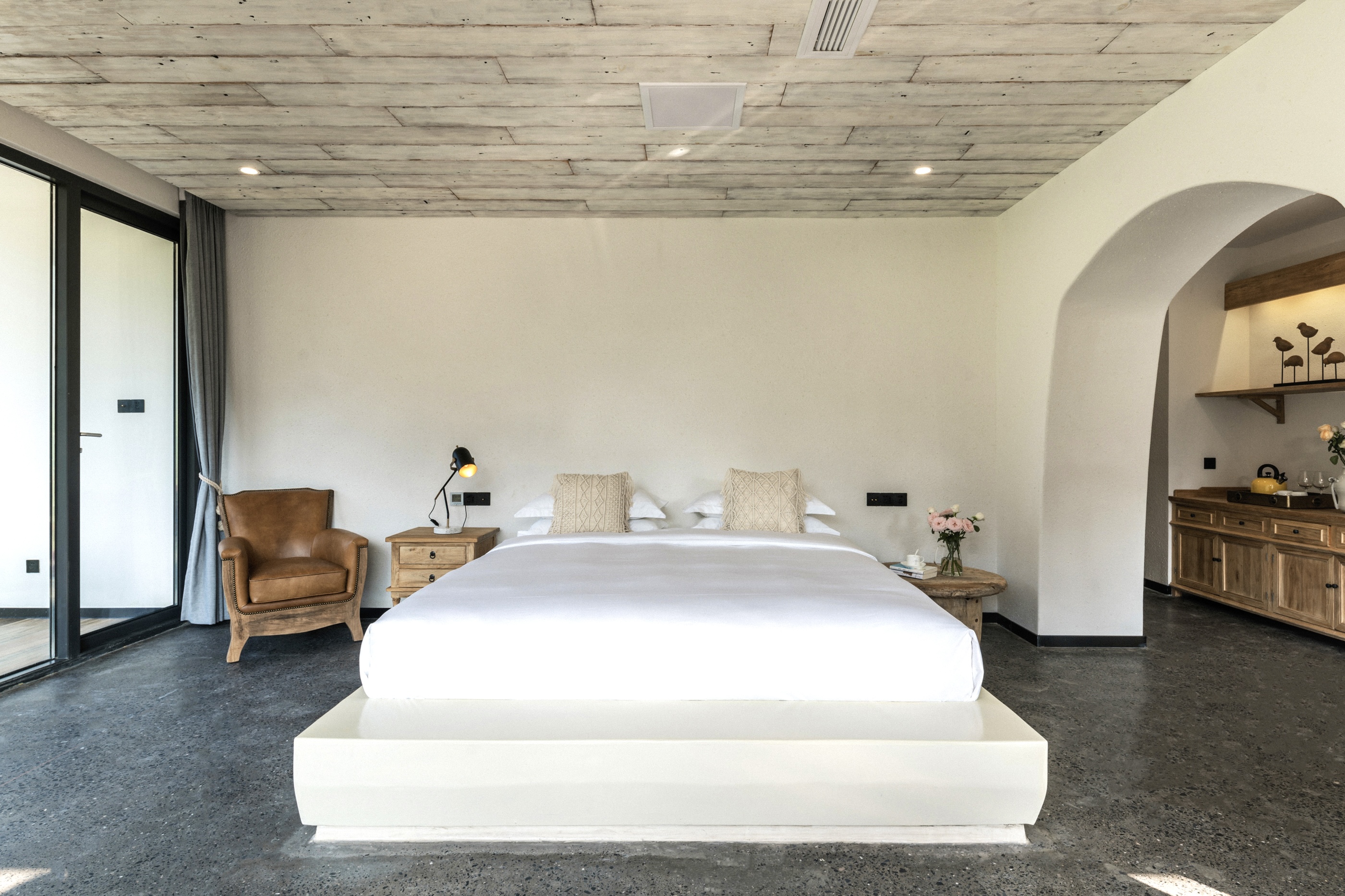 溯暢·希臘風情全景套房270°山河景+浴缸+露臺+衣帽間