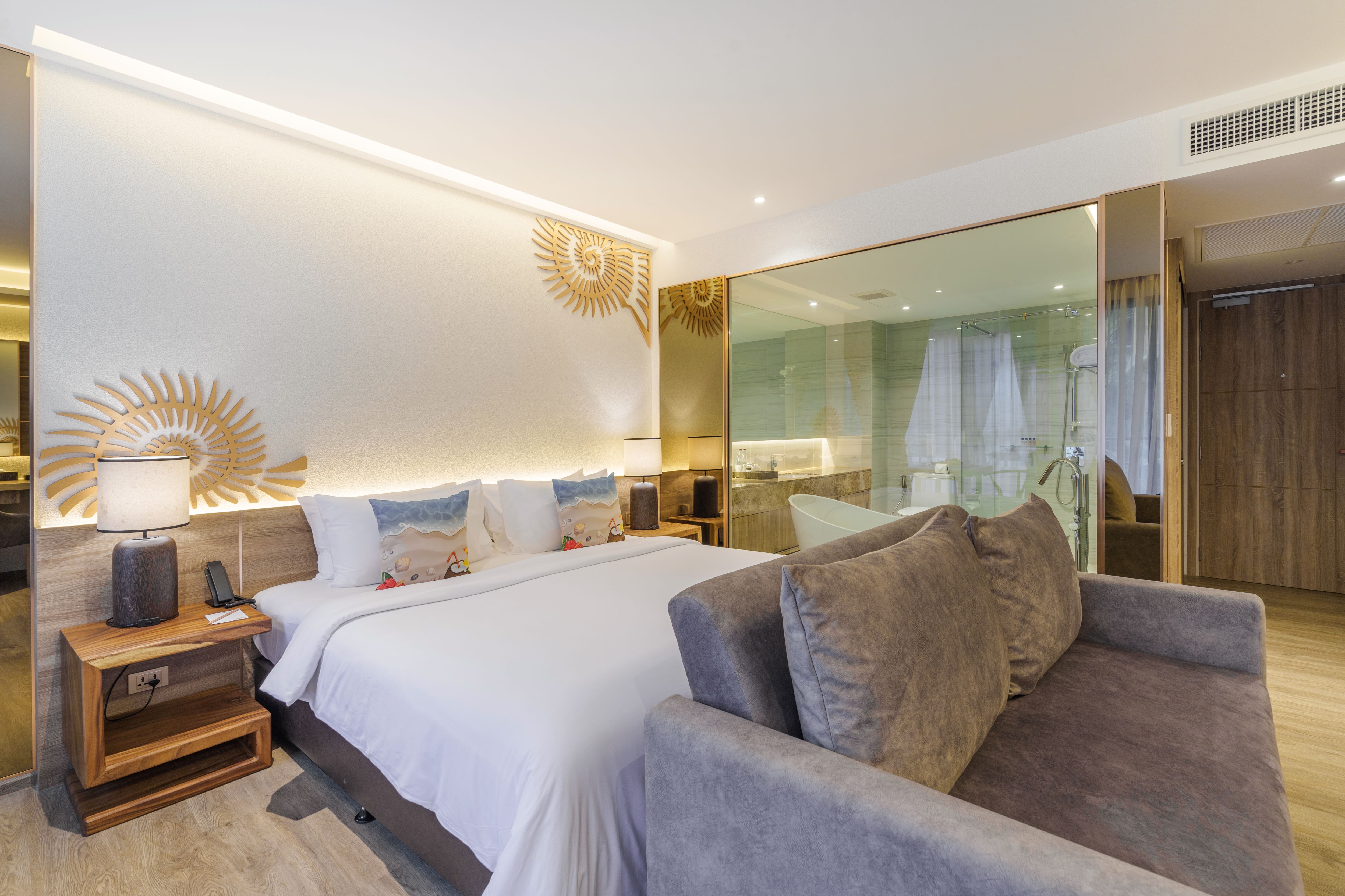 池景豪華特大床房