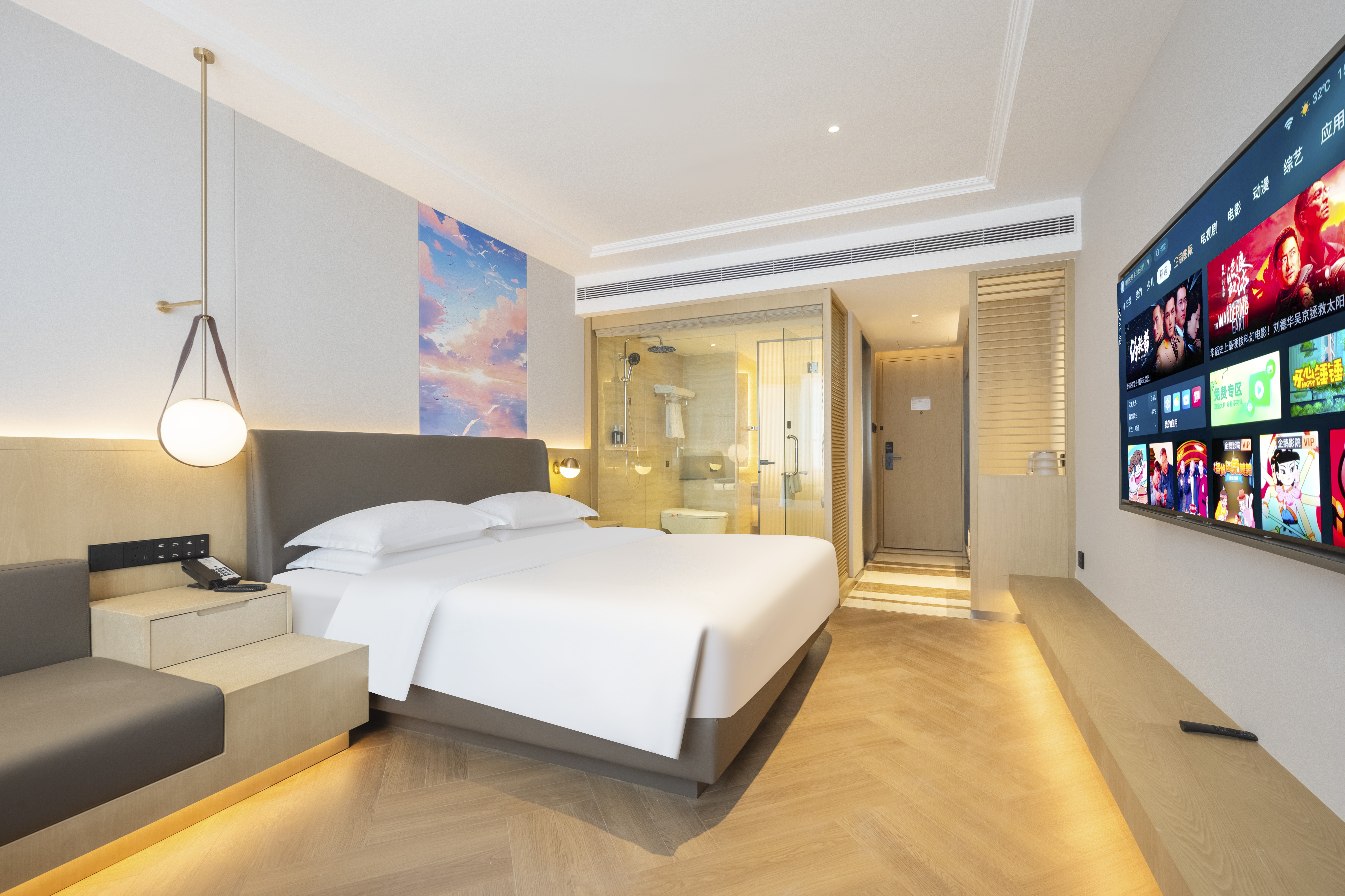 风雅海景大床房（语音智控+金可儿床垫）