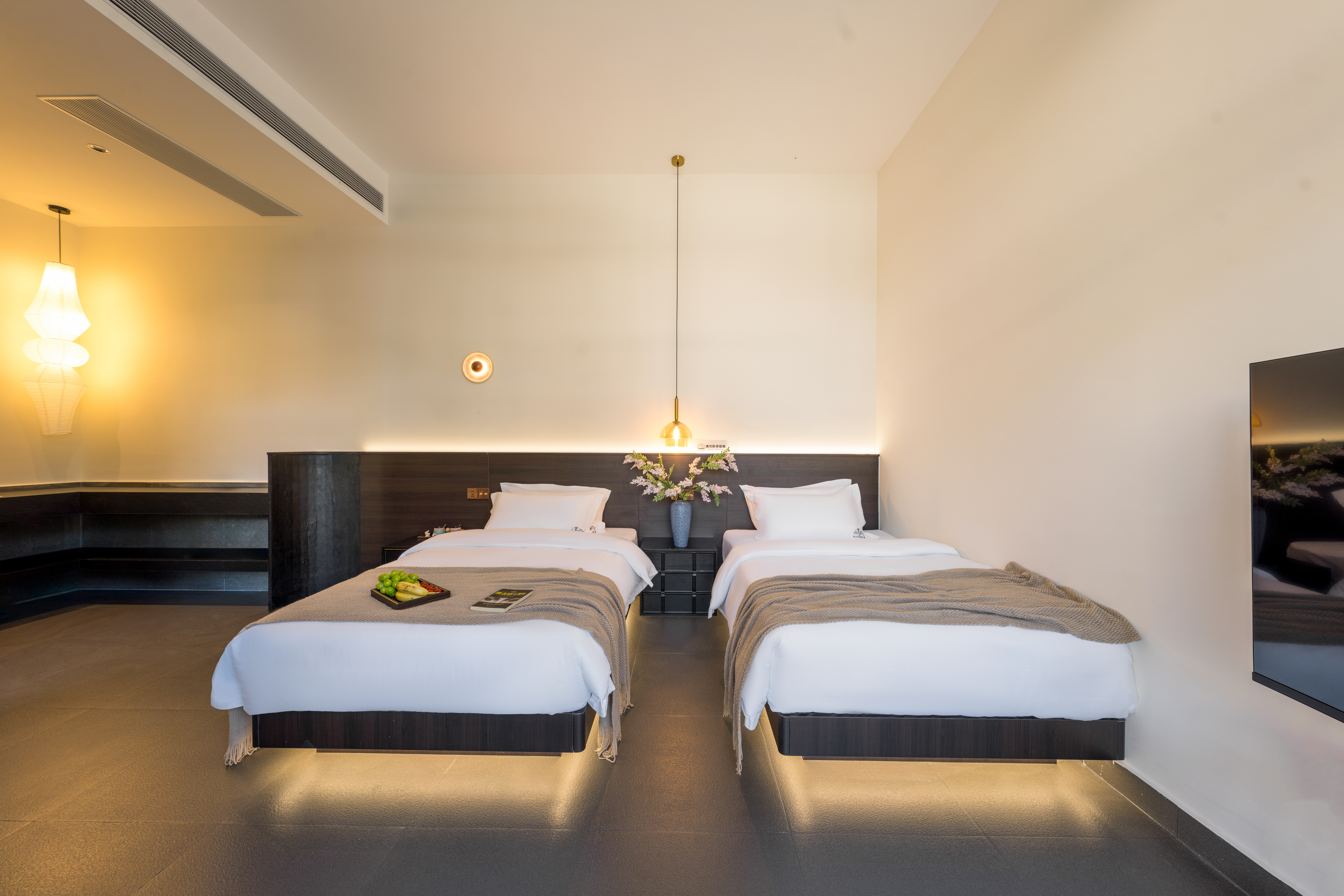 【叁利·轻奢双床房】园门双榻|云絮拥眠〉