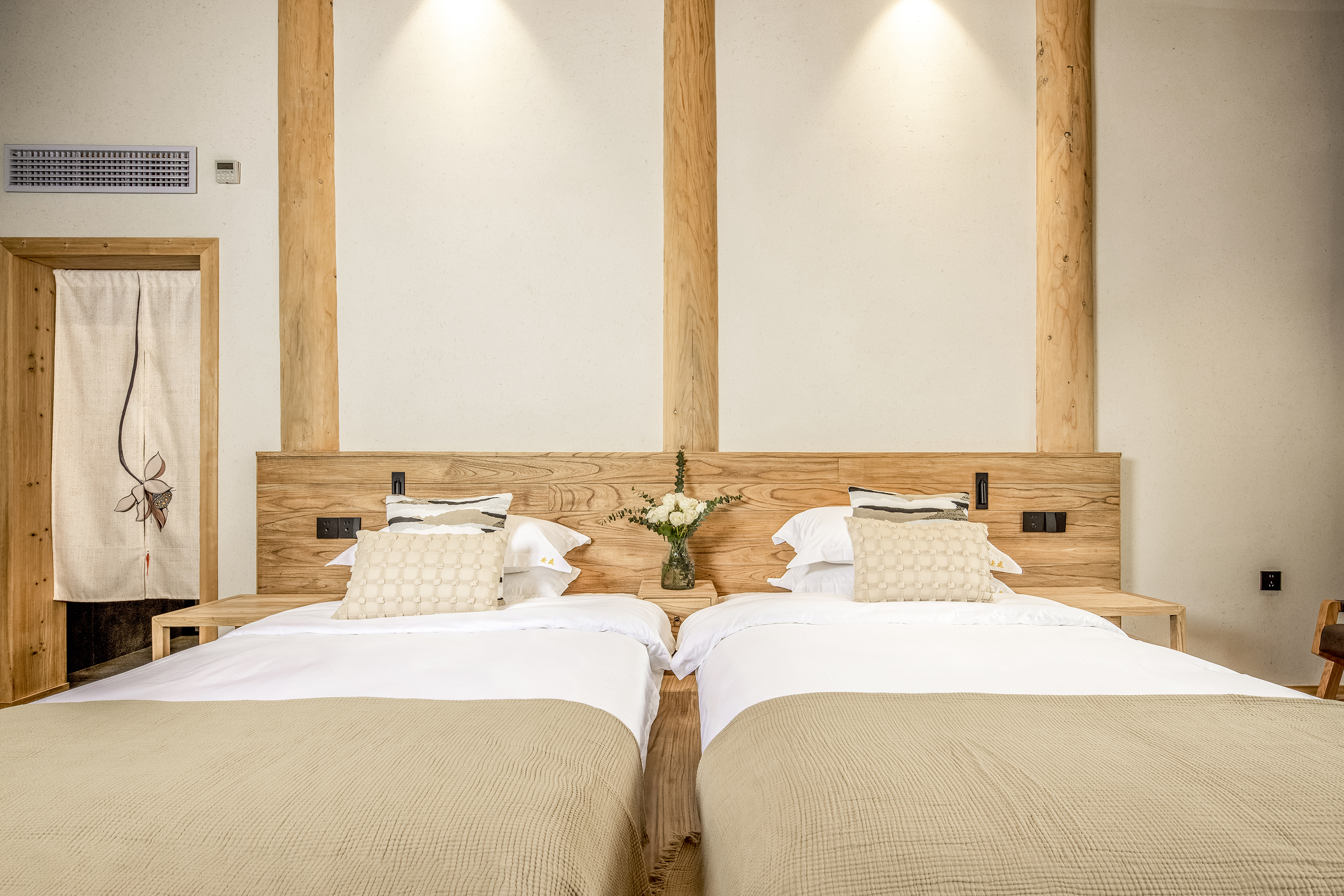 安逸·舒享庭院雙床房