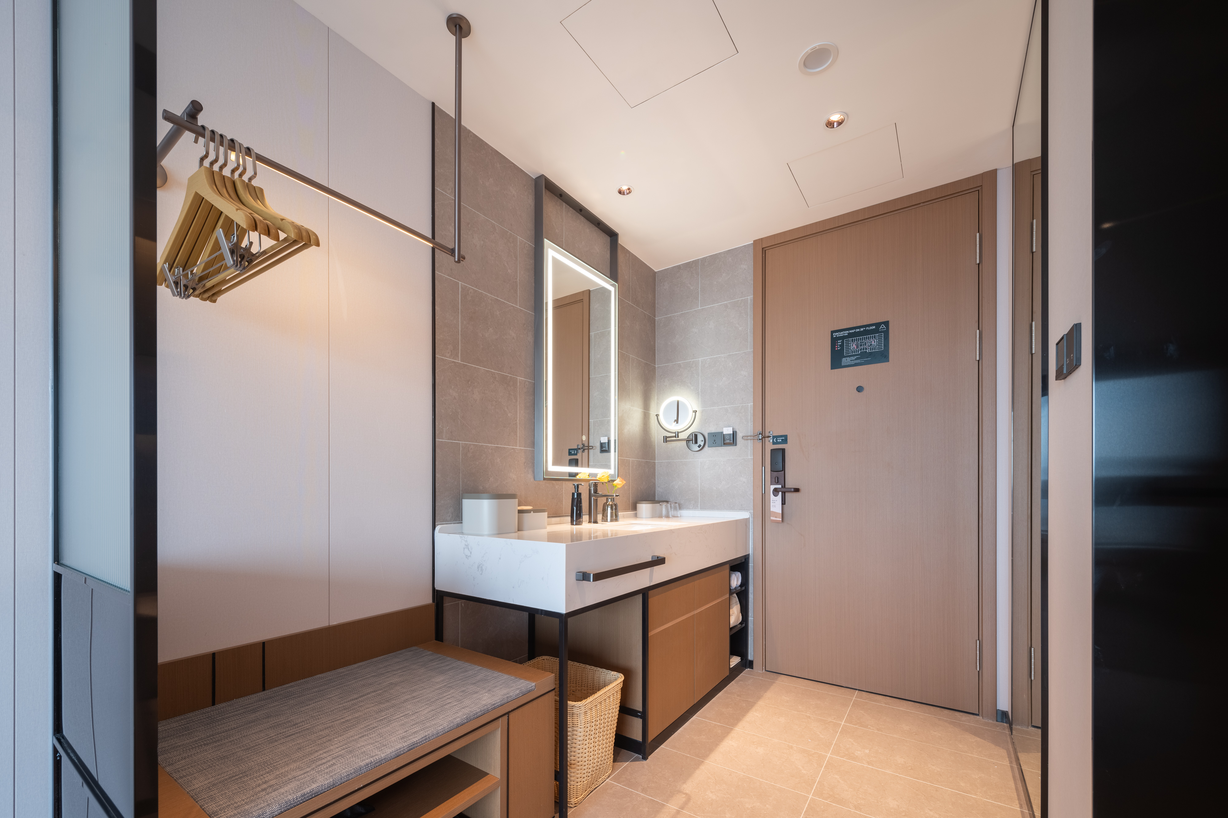 Superior Twin Room With Sky View/Xiaodu Smart Control/Smart Toilet/Mobile Screen Casting