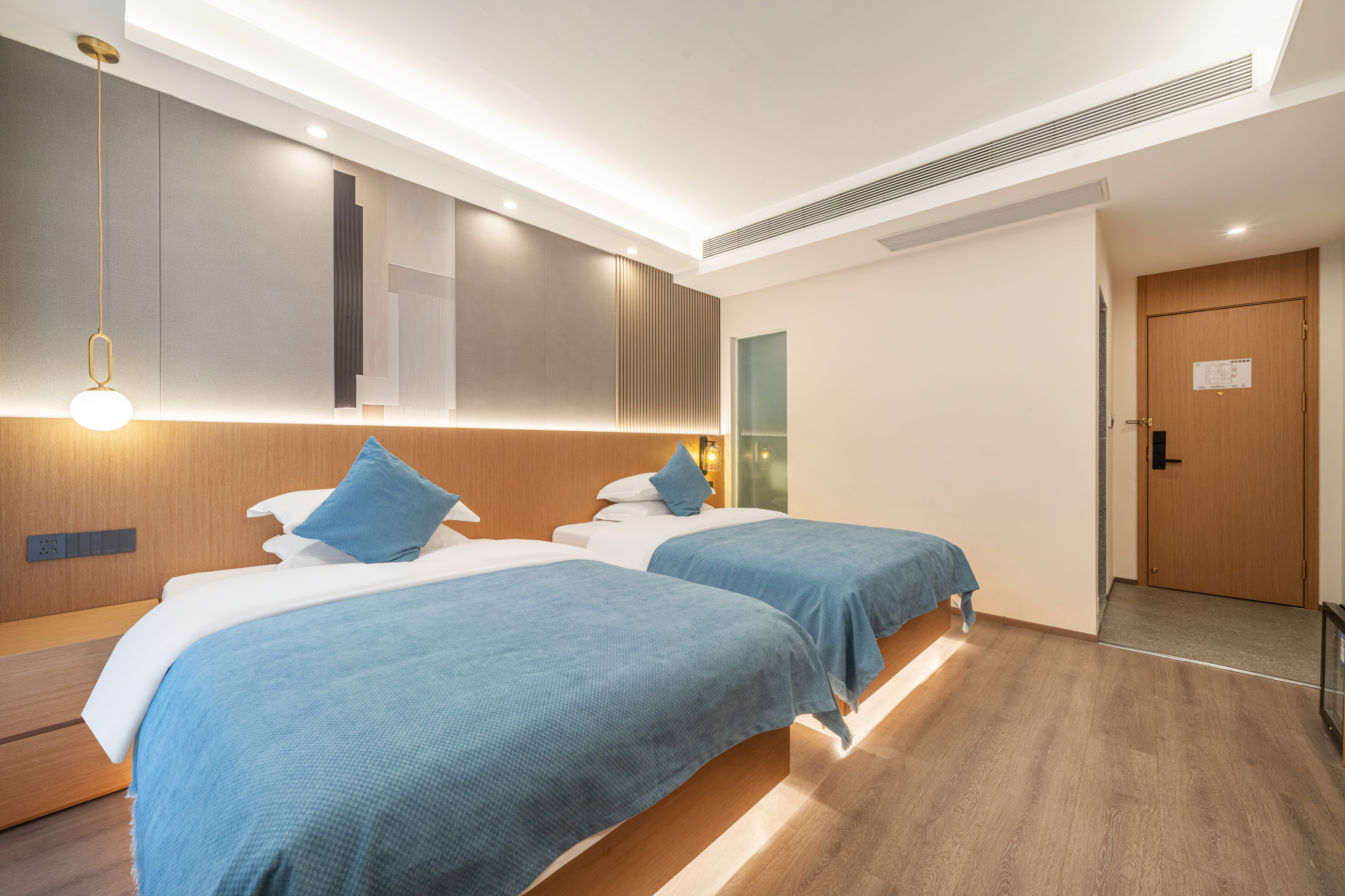 豪华双床房『小冰箱+新风系统』