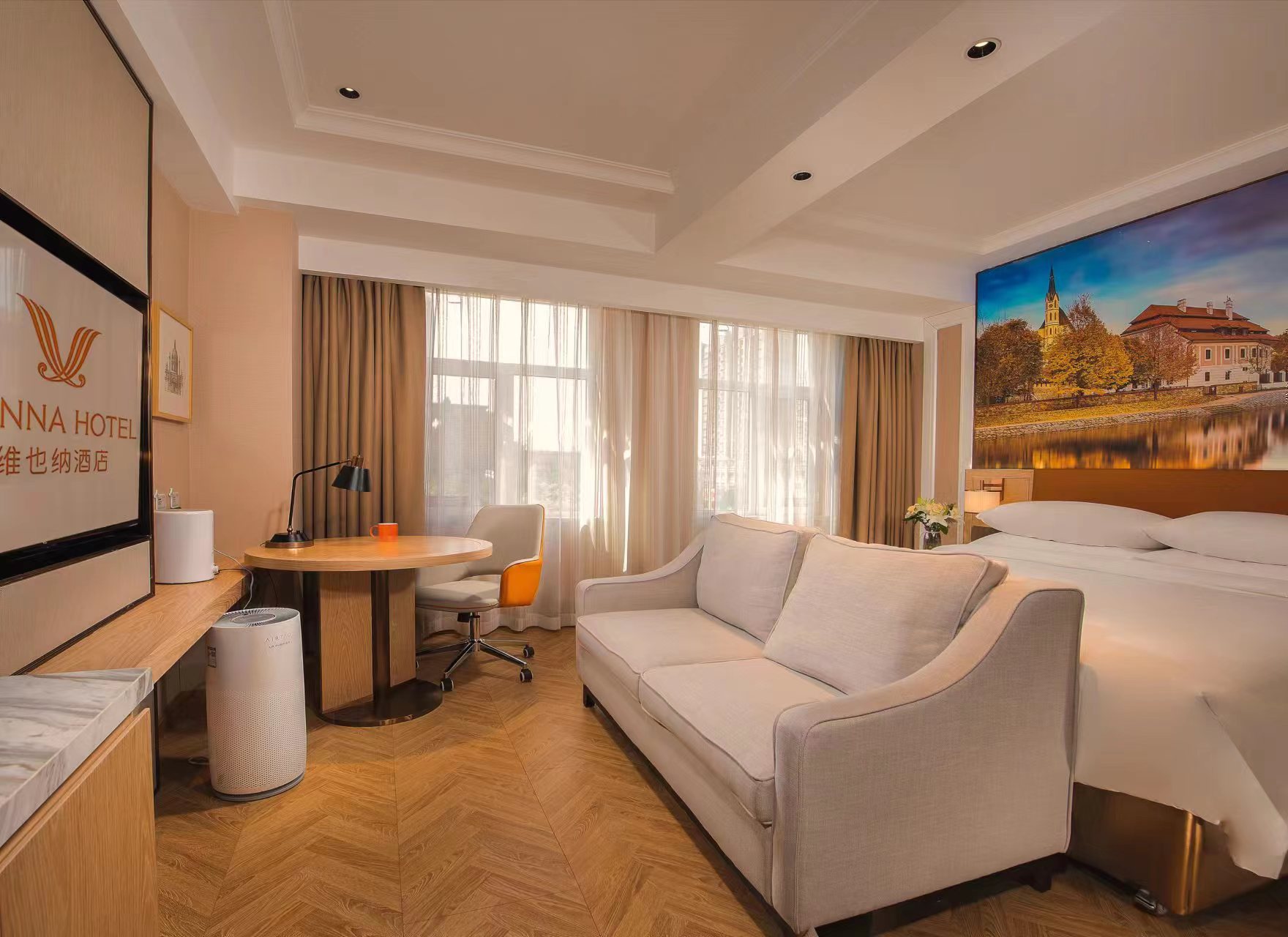 纯净大床房（智能客控+空气净化器+智能马桶）