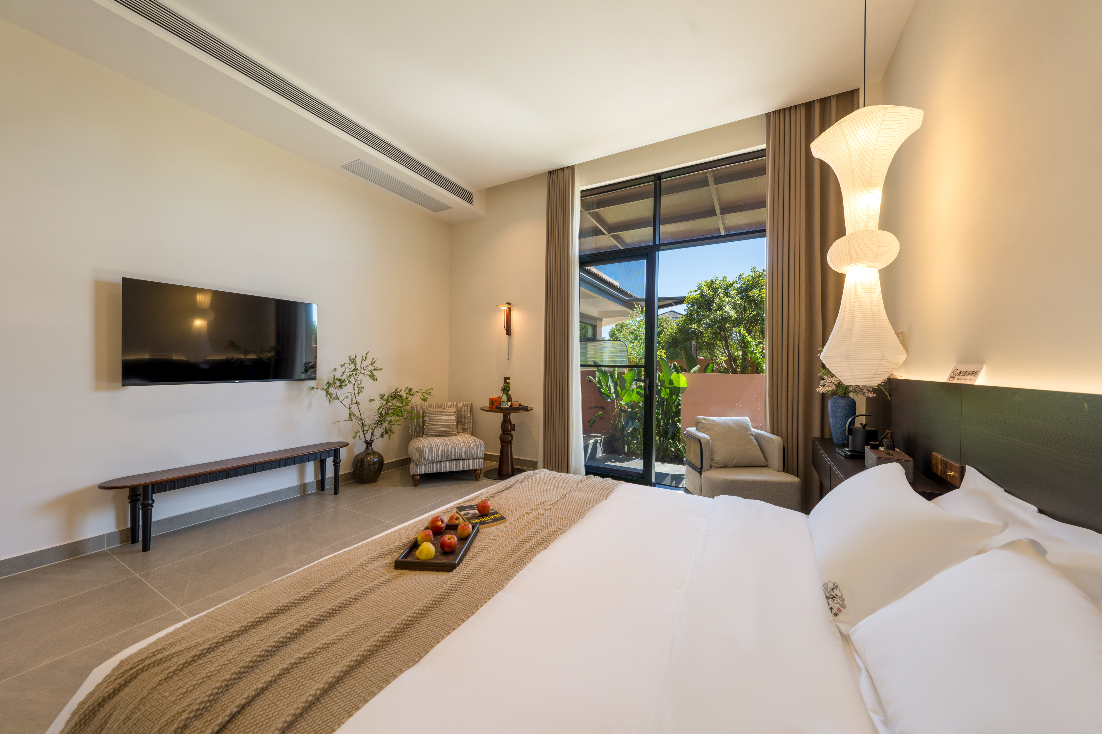 【壹和·花园私汤温泉大床房】森语漫居|零压舒枕〉