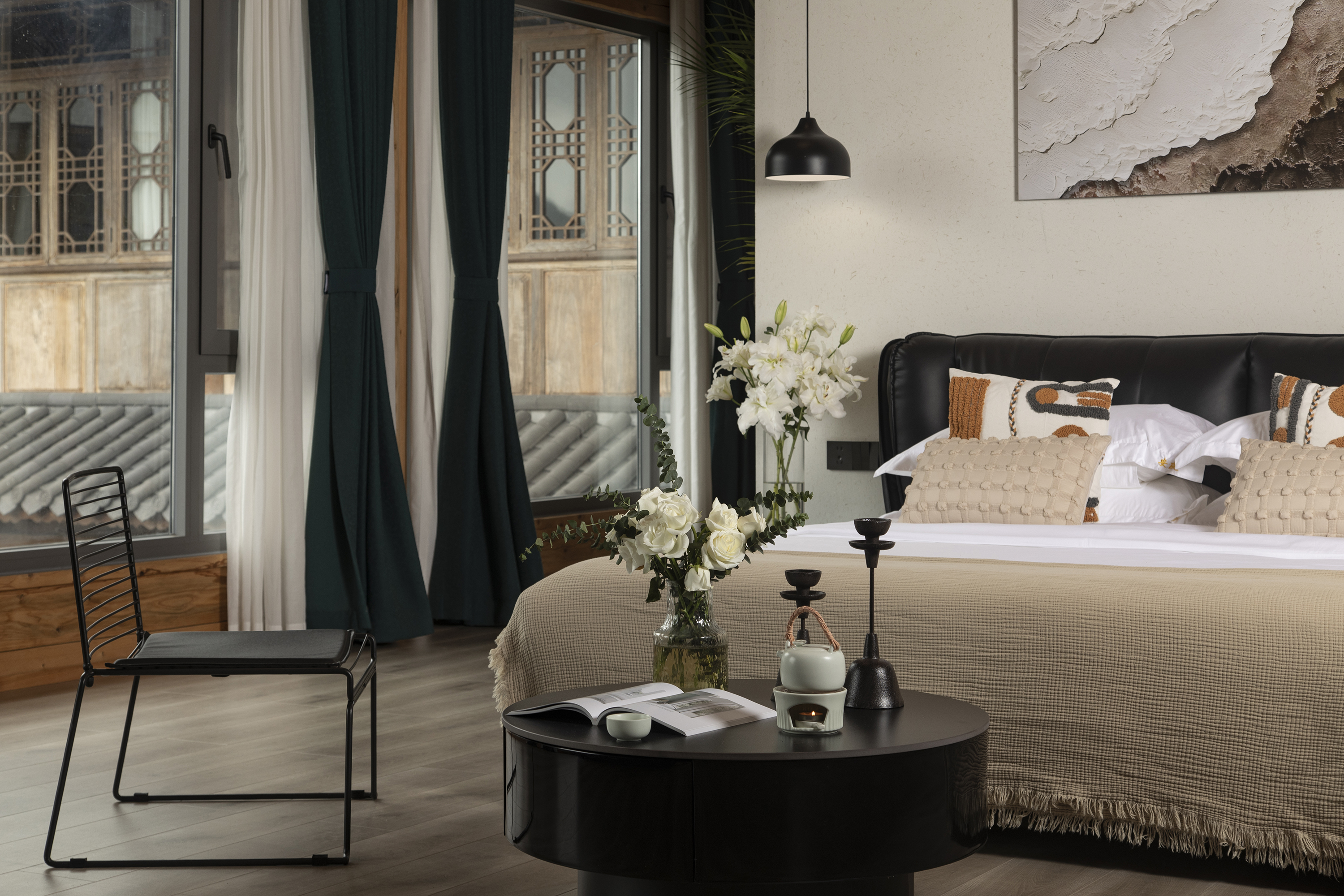 桑拿私享觀景家庭房