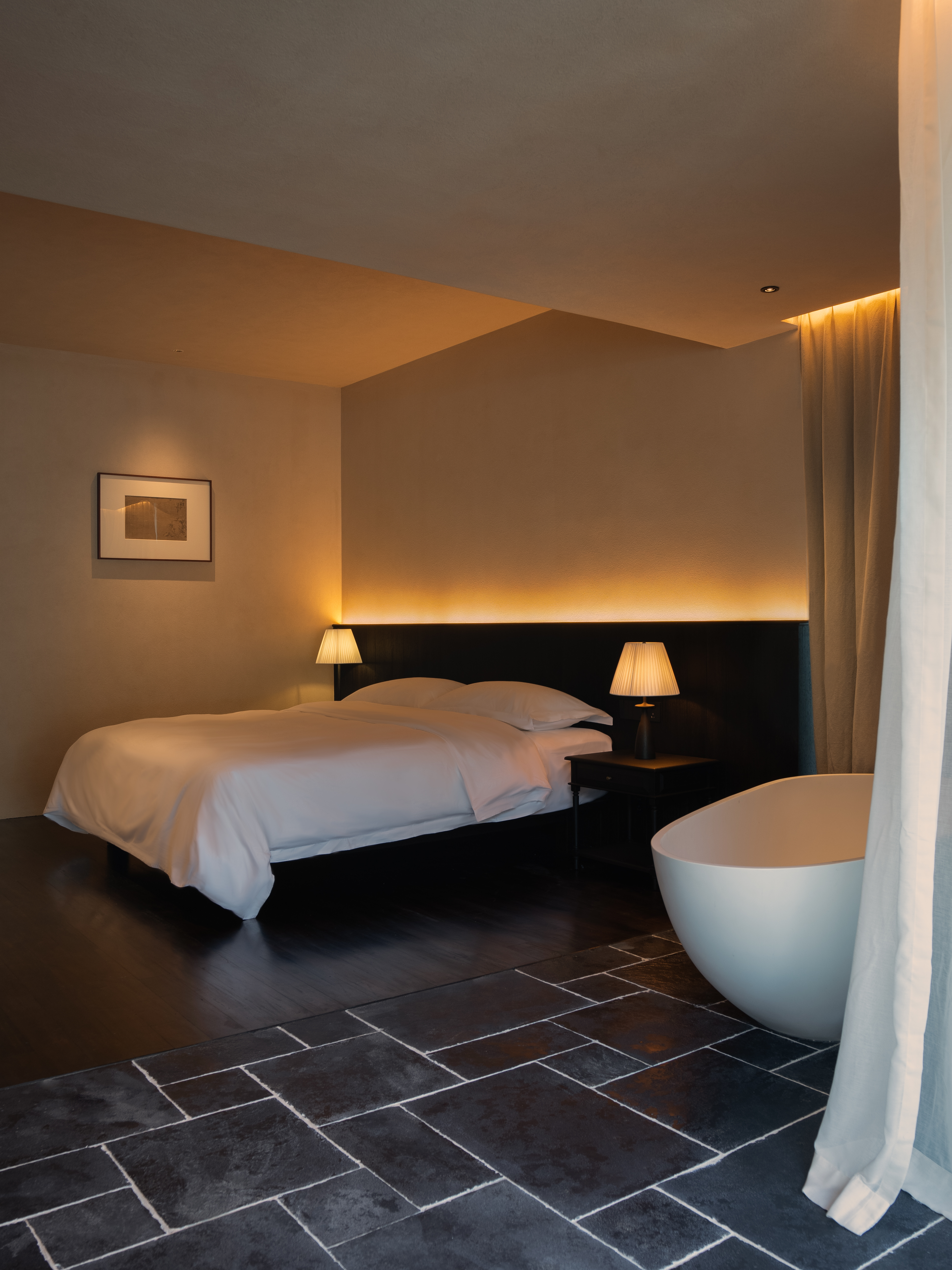 不下山精品露台大床房