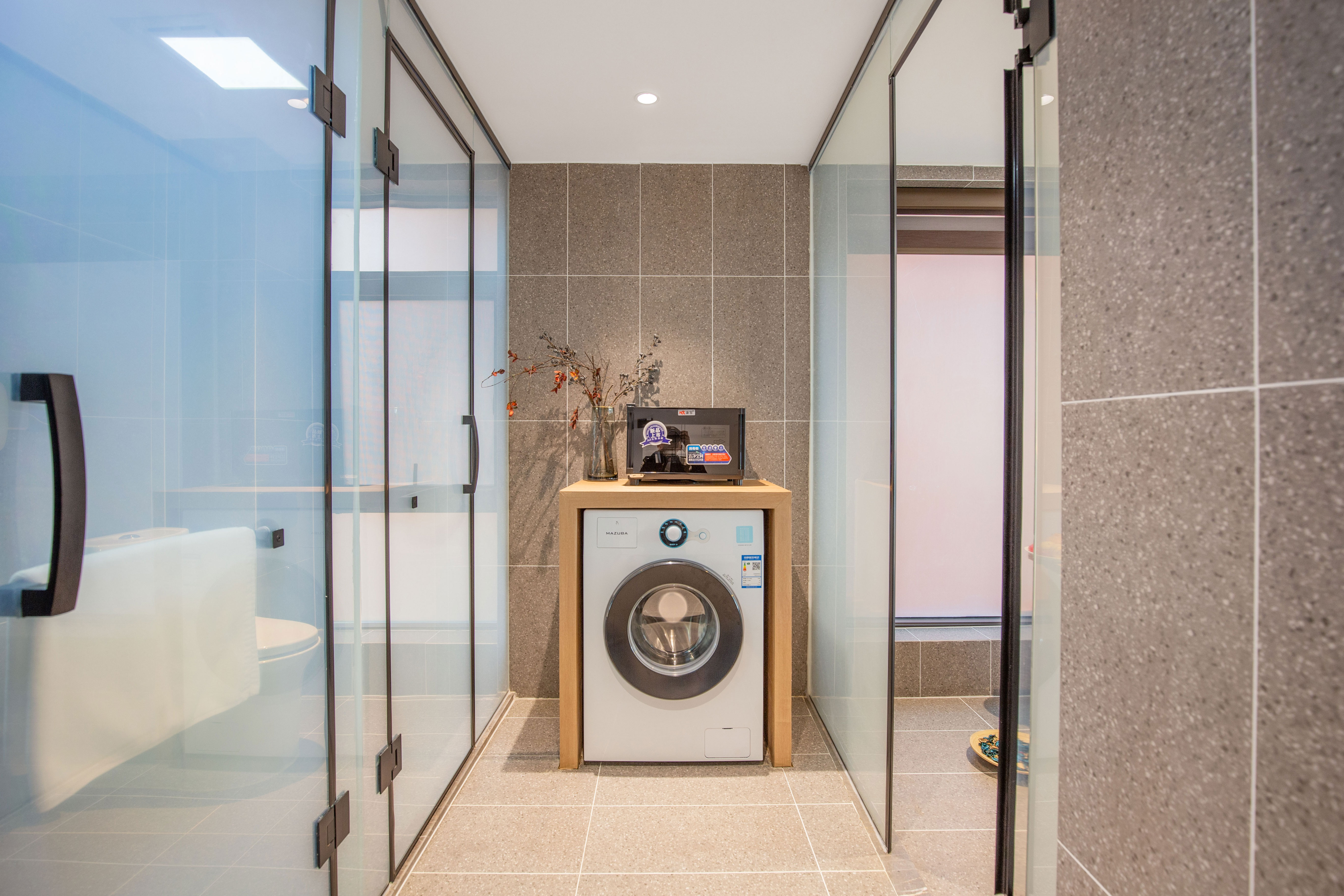 无敌湖景榻榻米双床房-地暖-洗衣机-晨雾美景-日落晚霞