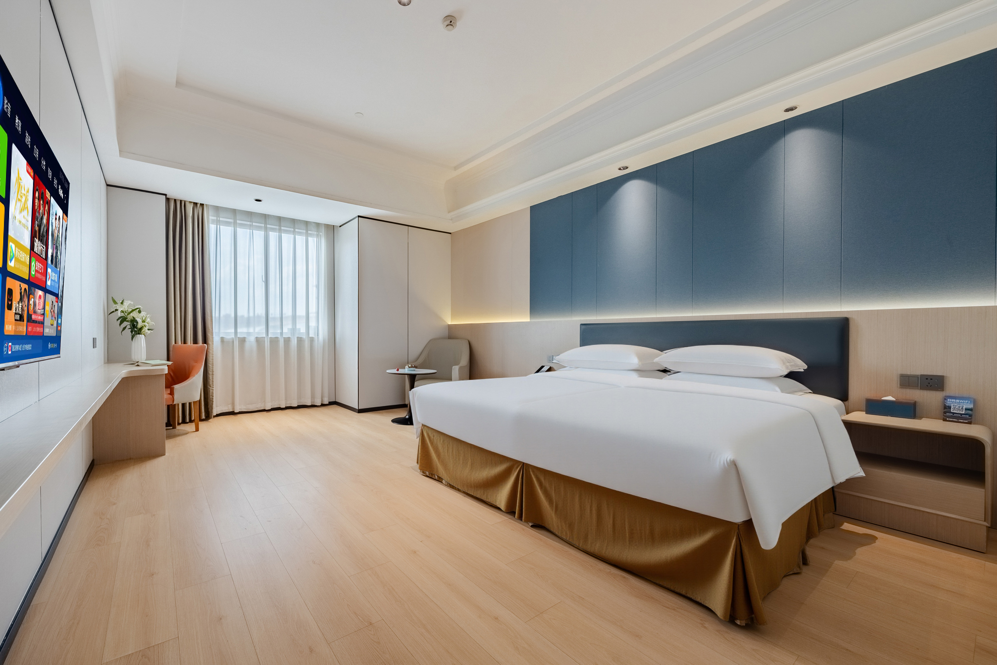 高级大床房【55寸投屏电视+舒睡床品】