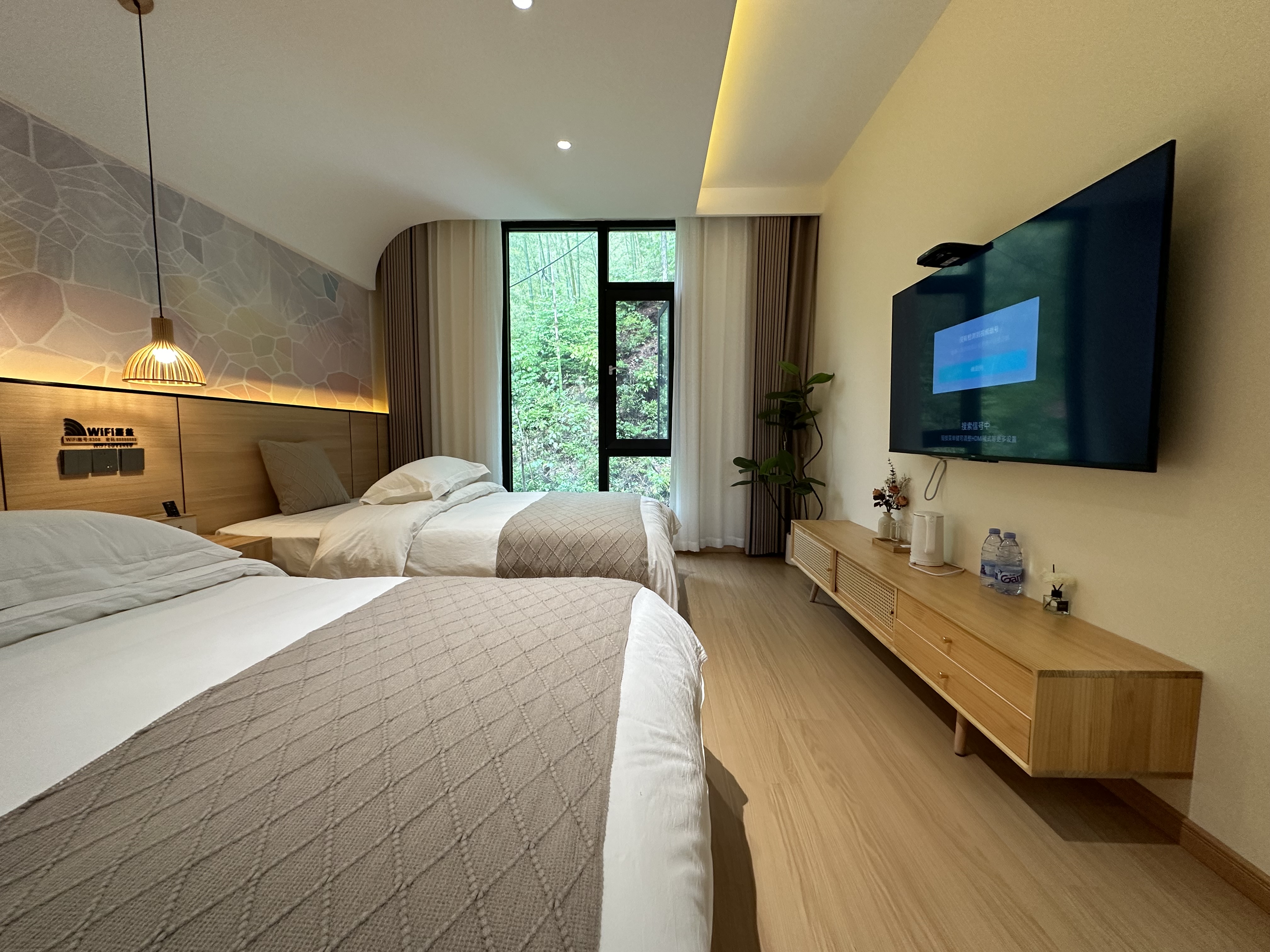 半夏·山景双床房