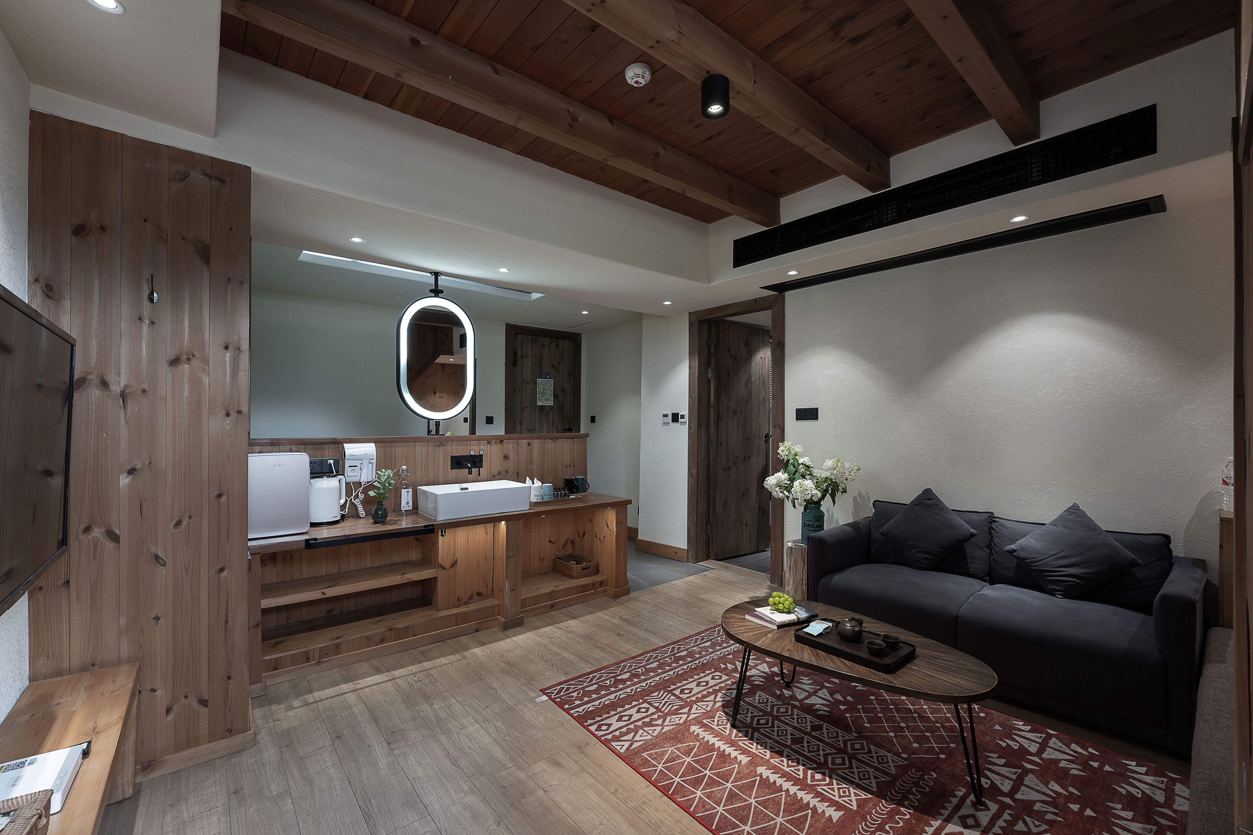 复式山景亲子房（地暖+会客厅+多功能榻榻米）