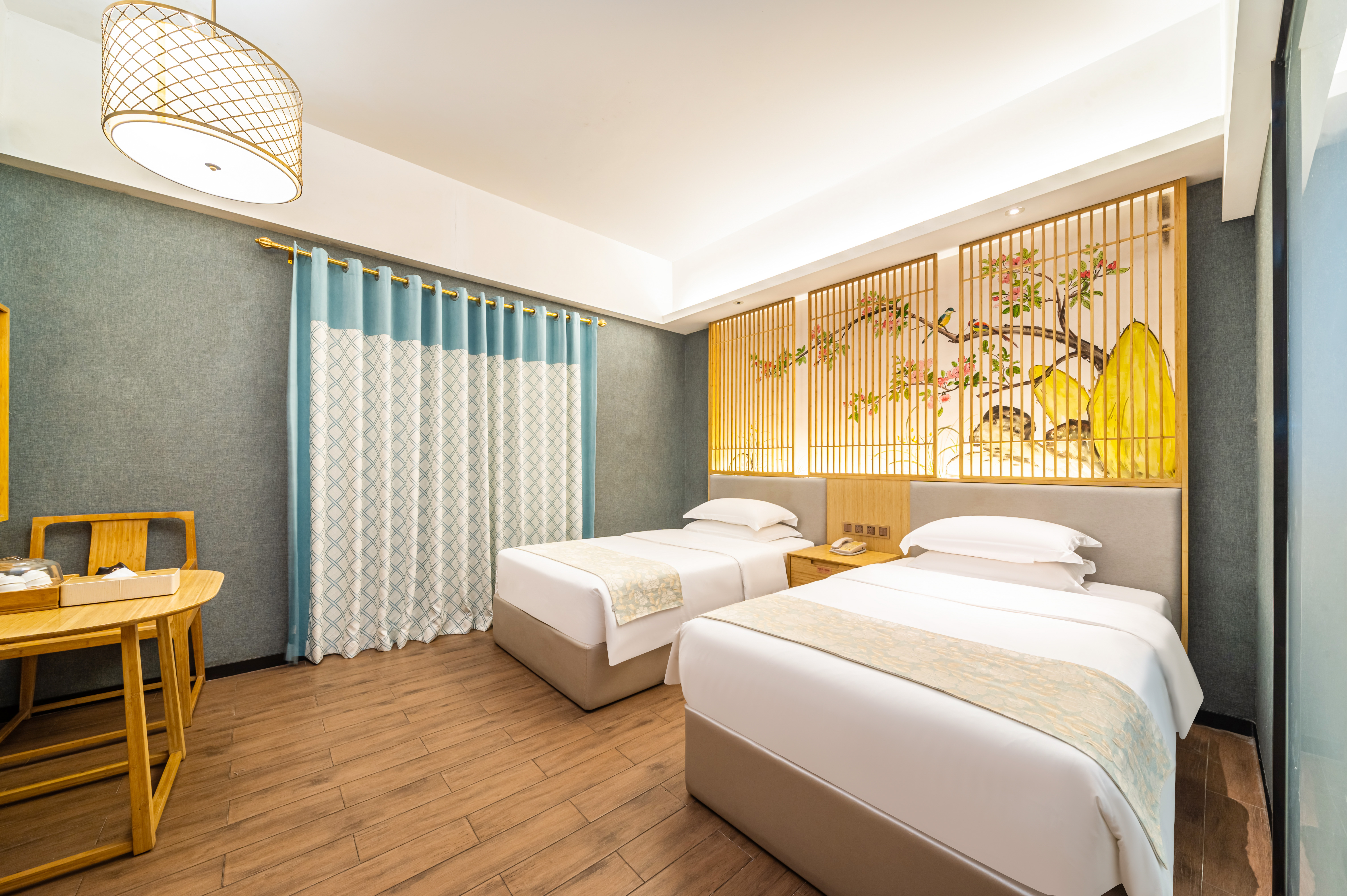 Meiyuan Hotel瑞竹双床房（无窗）