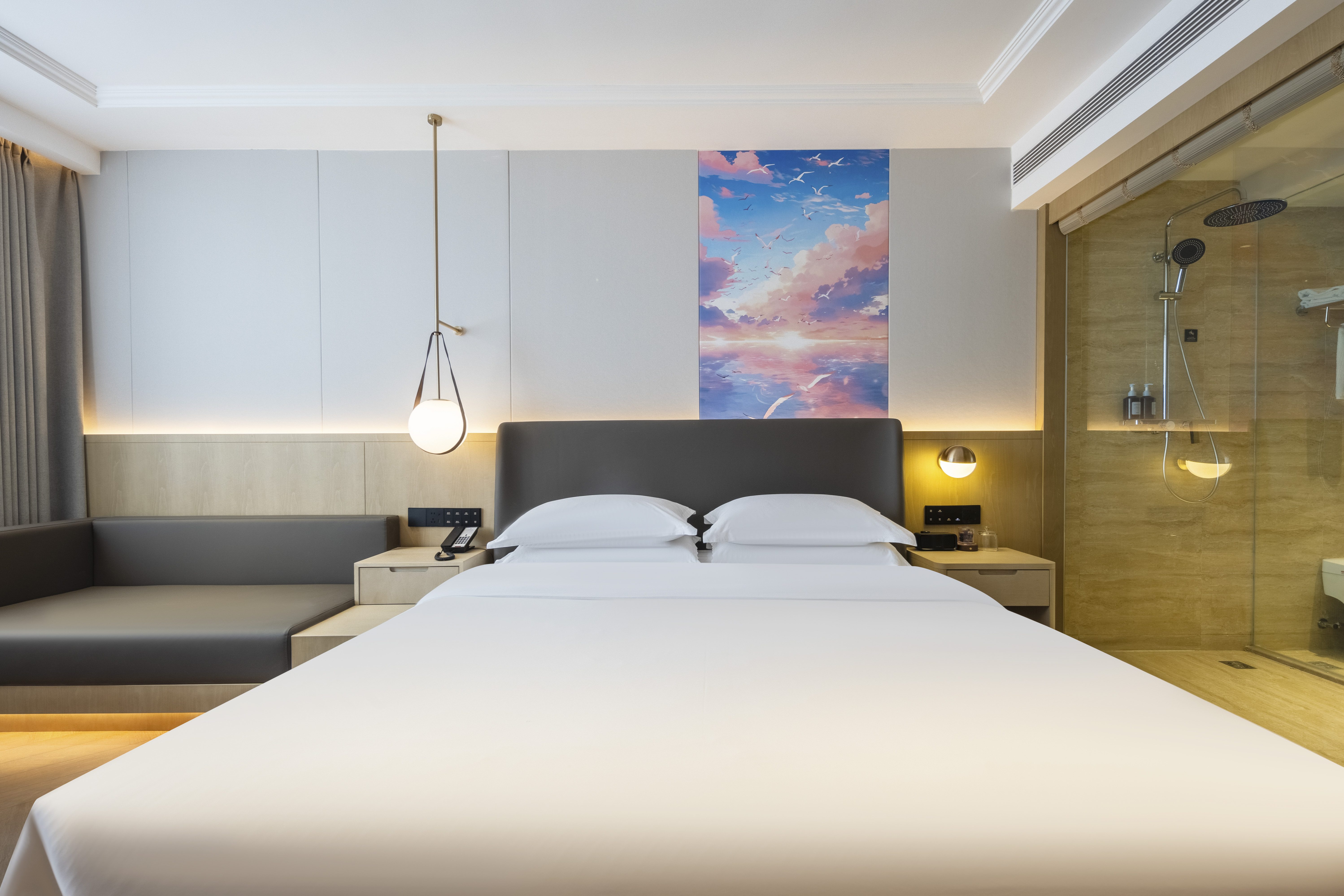 风雅海景大床房（语音智控+金可儿床垫）