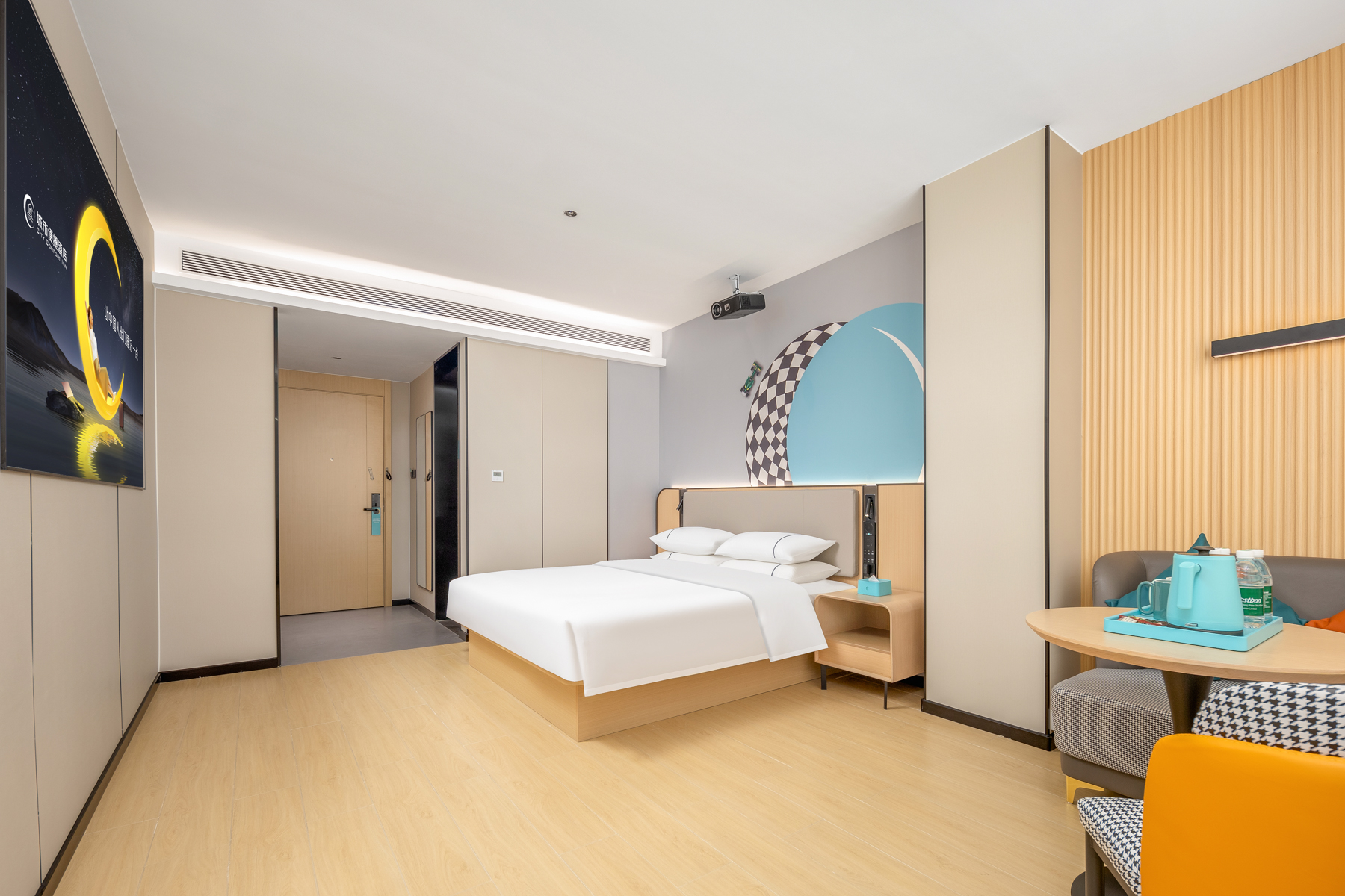 影院豪华大床房-超清投影+长坐卧沙发