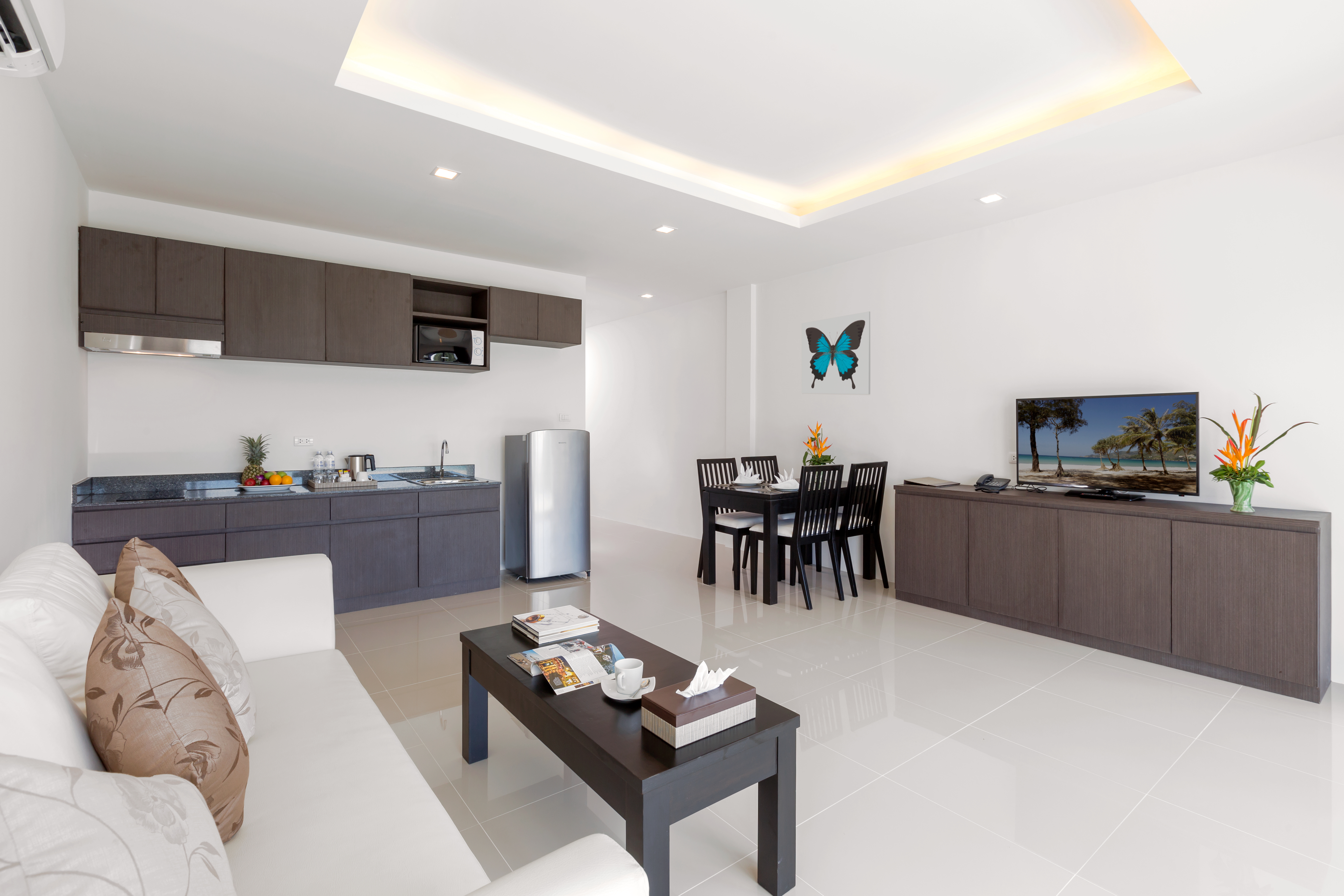 海景一卧室套房（可通往泳池）