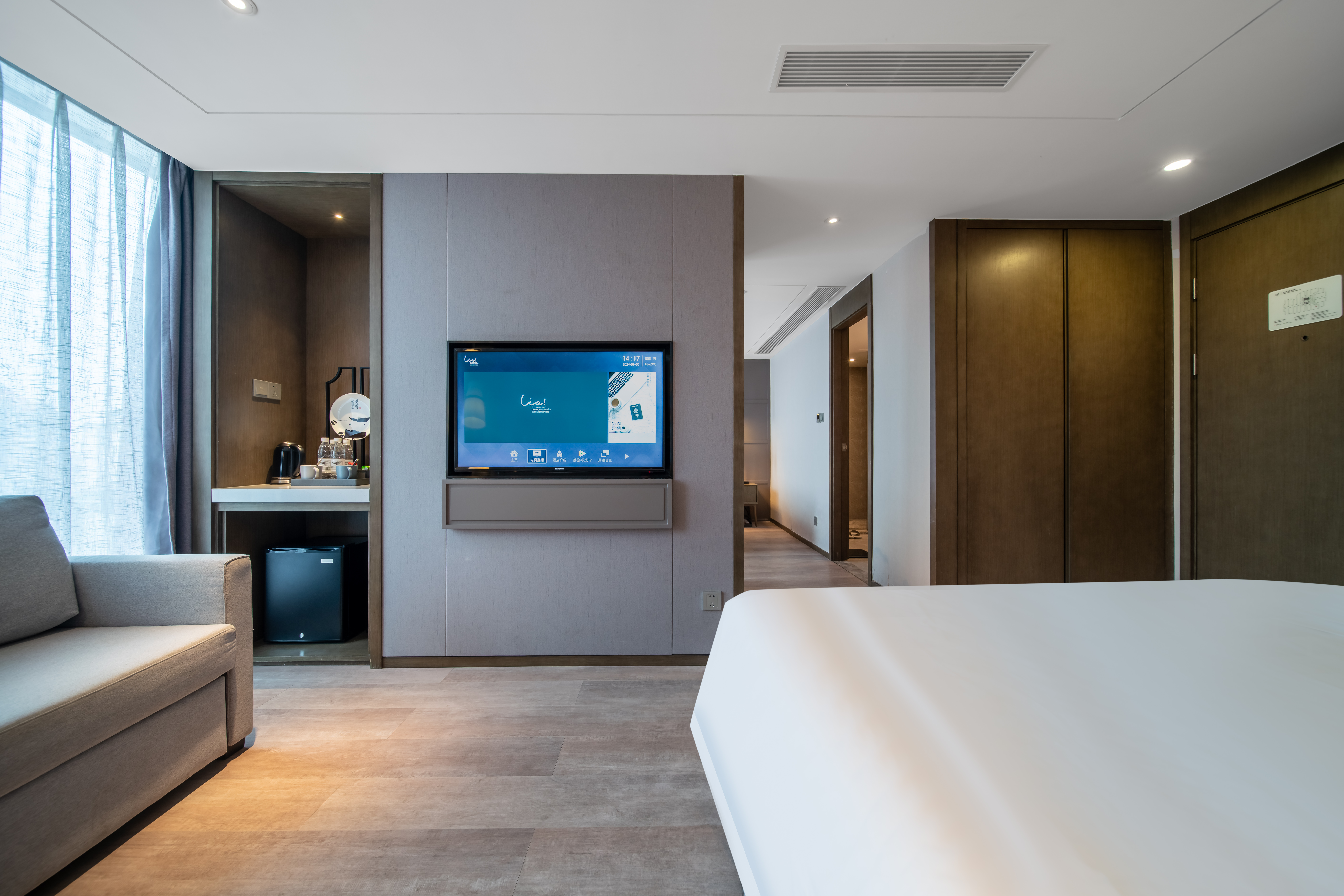 家庭套房（大床+单人床+梳化床丨智能马桶）