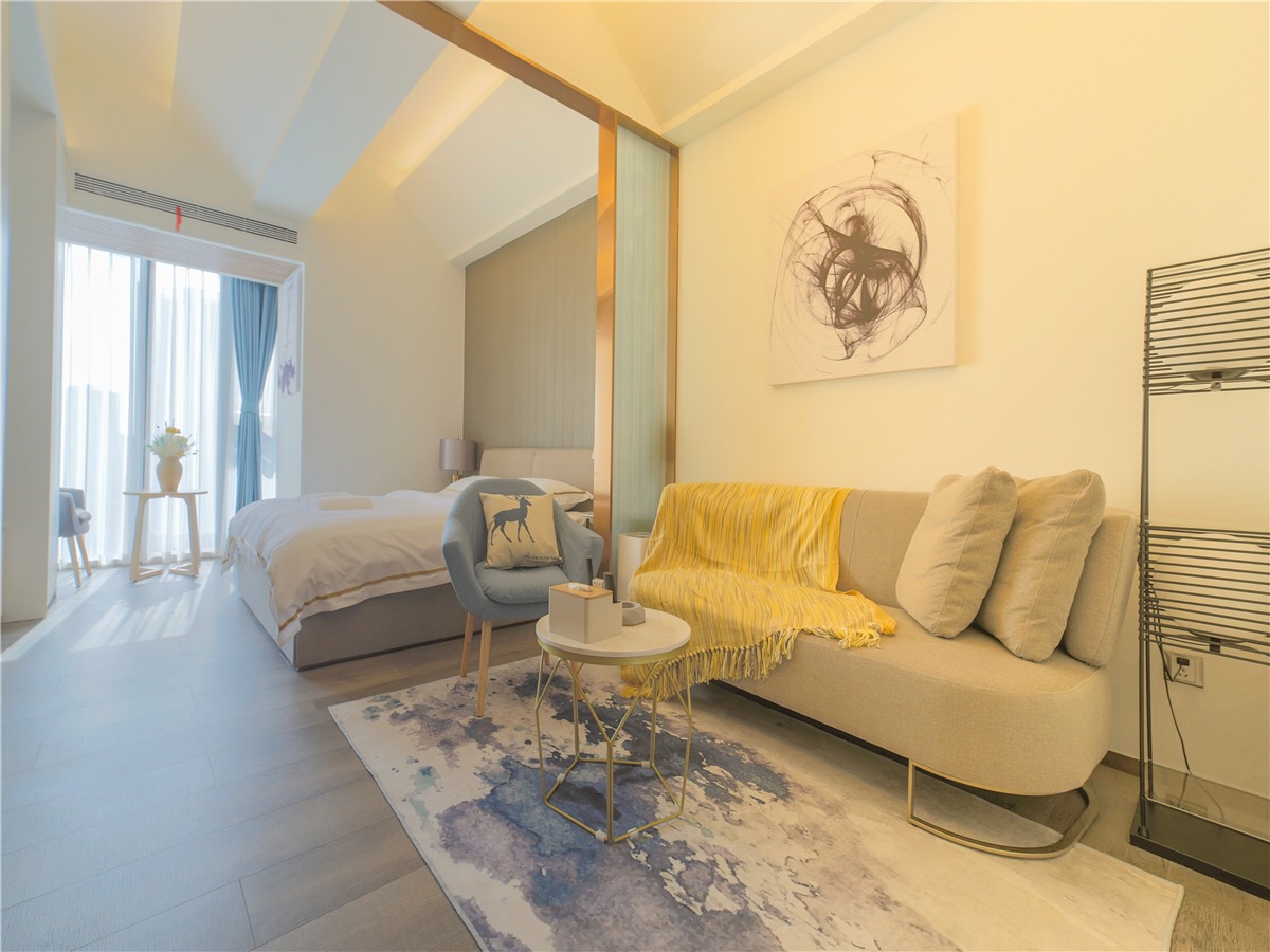 精英商务大床房（洗衣机+熨衣设备+咖啡机）