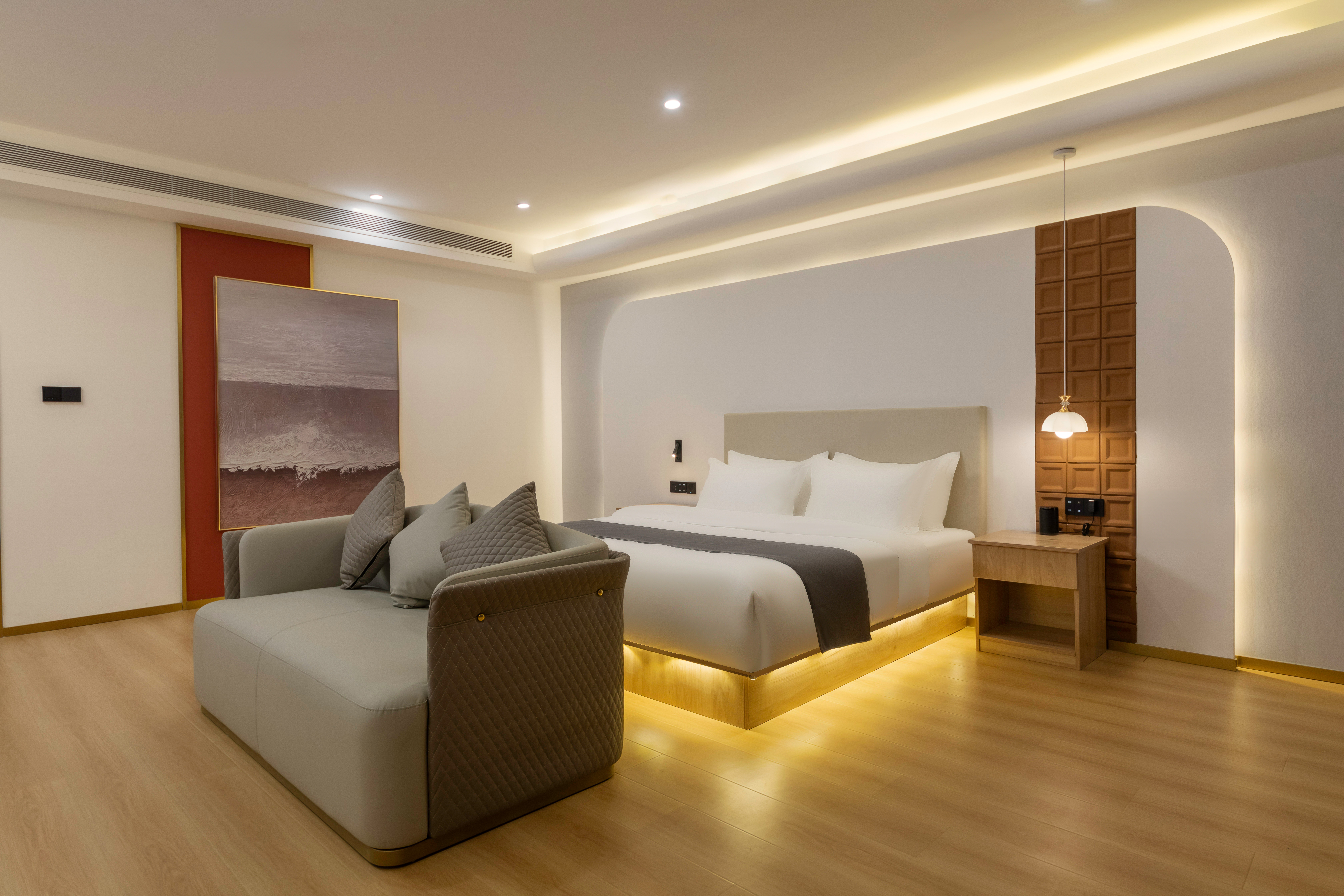 閑情雅緻.輕奢大床房[智能客控-智能馬桶-乾濕分離]