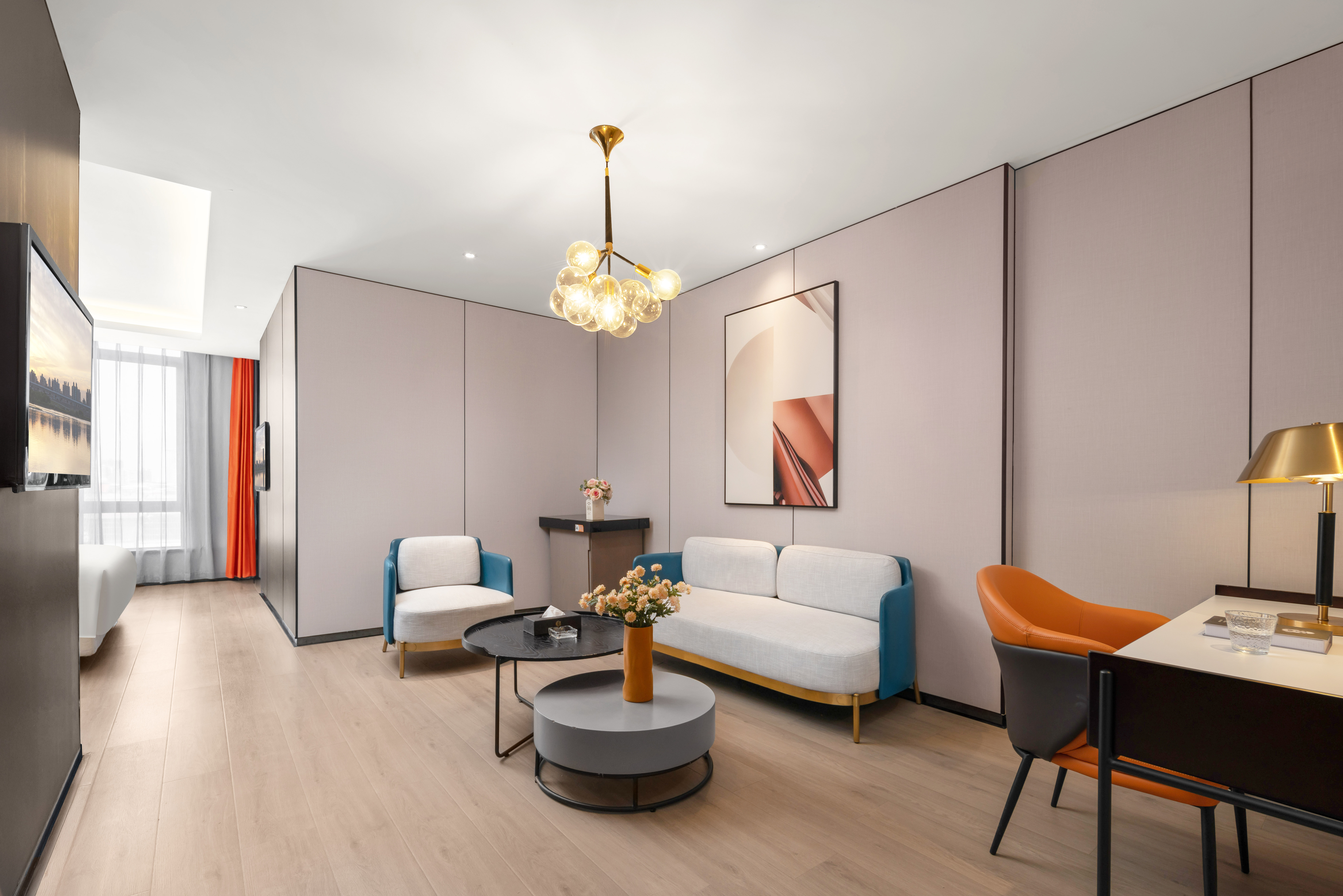 悦享轻奢套房 | +冰箱+智能马桶+电动窗帘