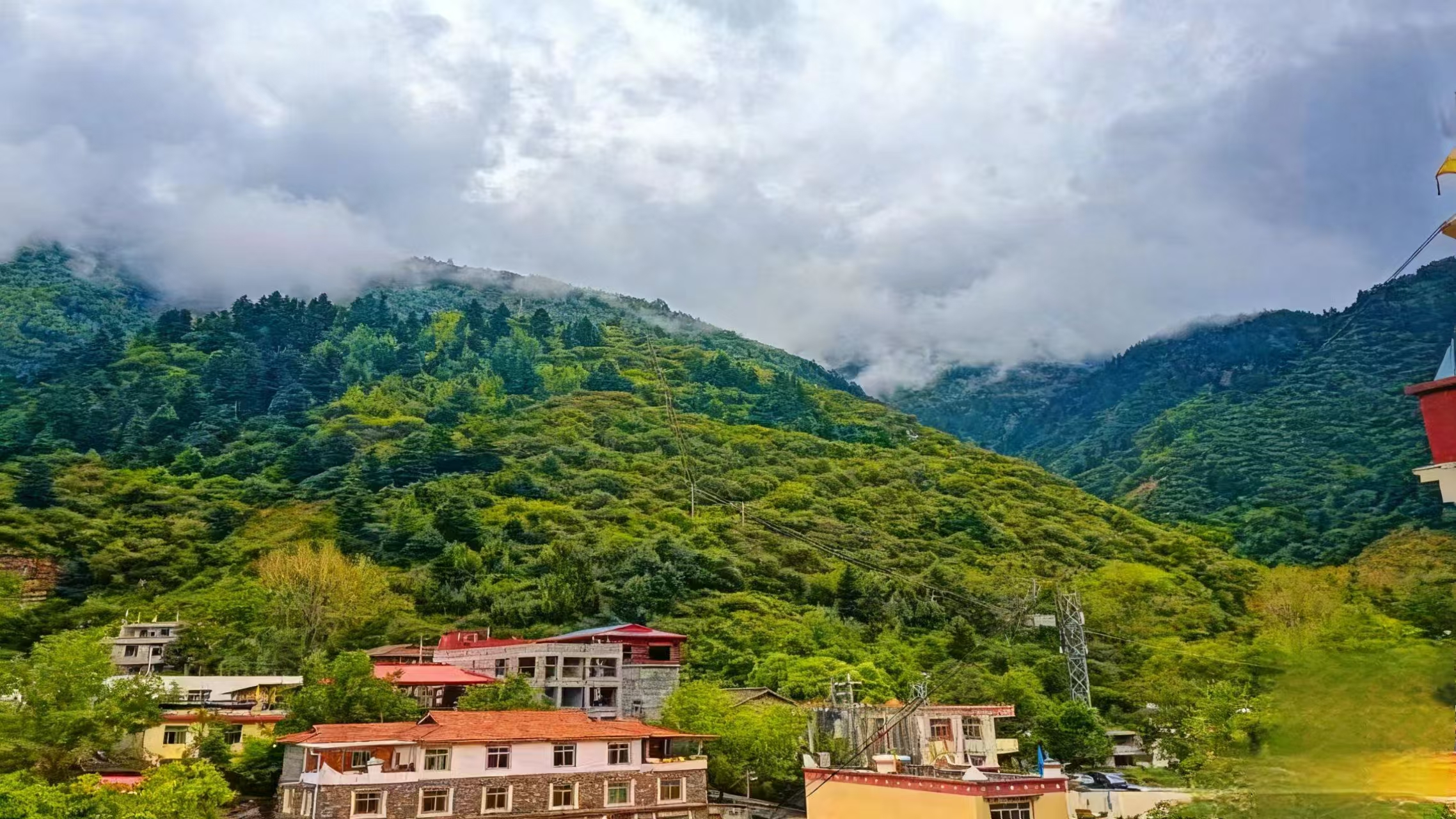 极境.观山 街景 全景 双床房