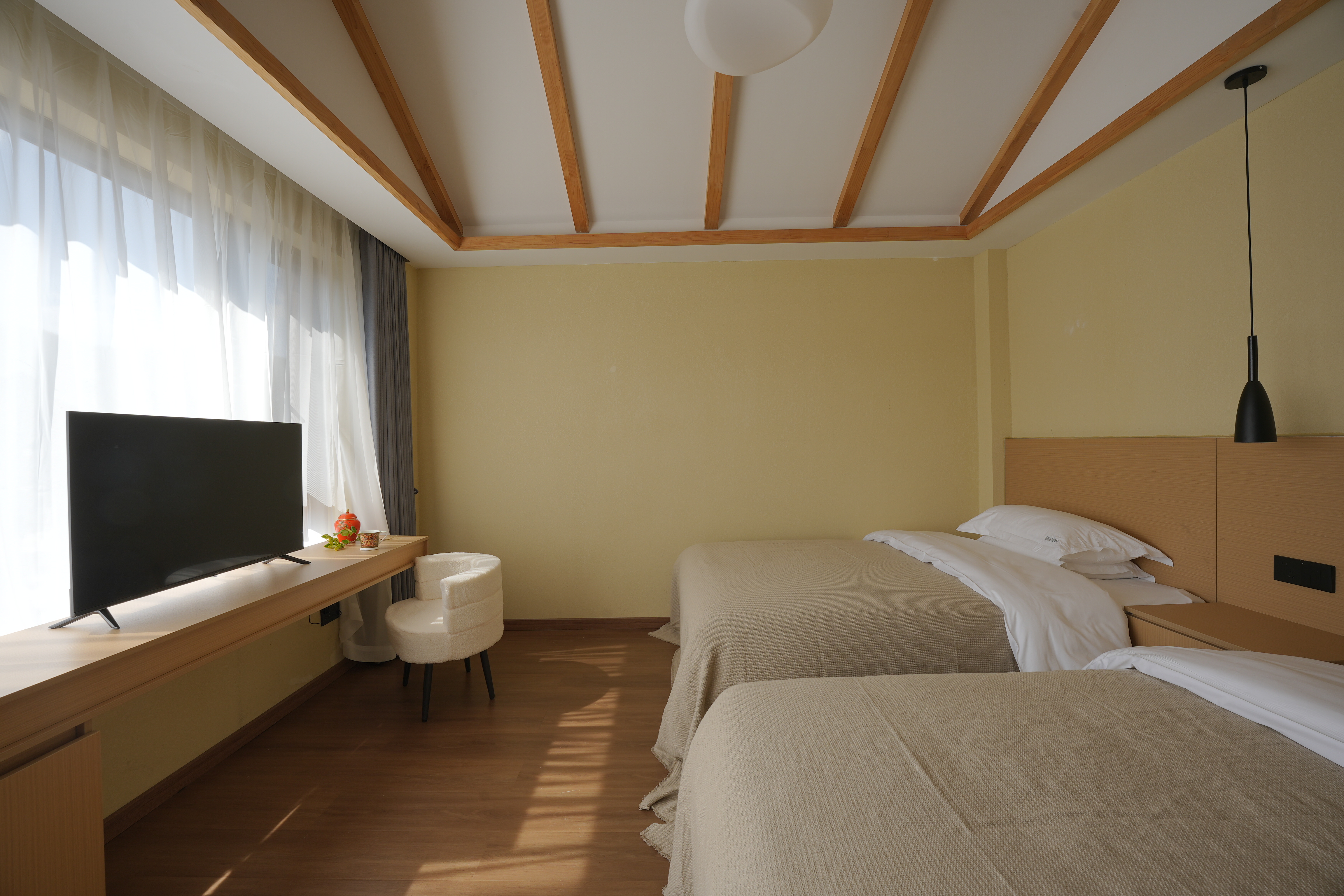 Yi Lv Qi · Garden View Cozy Twin Room