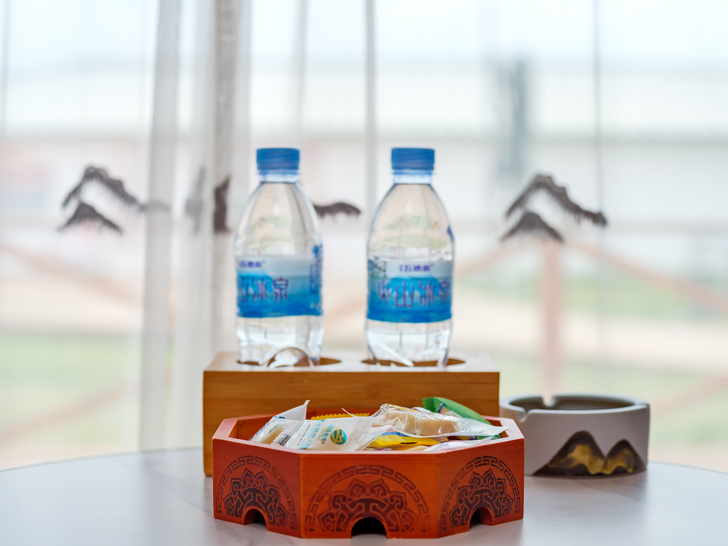 H2-01丨现代蒙元素亲子套房（空调-地暖）丨温馨私享豪华星空顶特色蒙古包丨