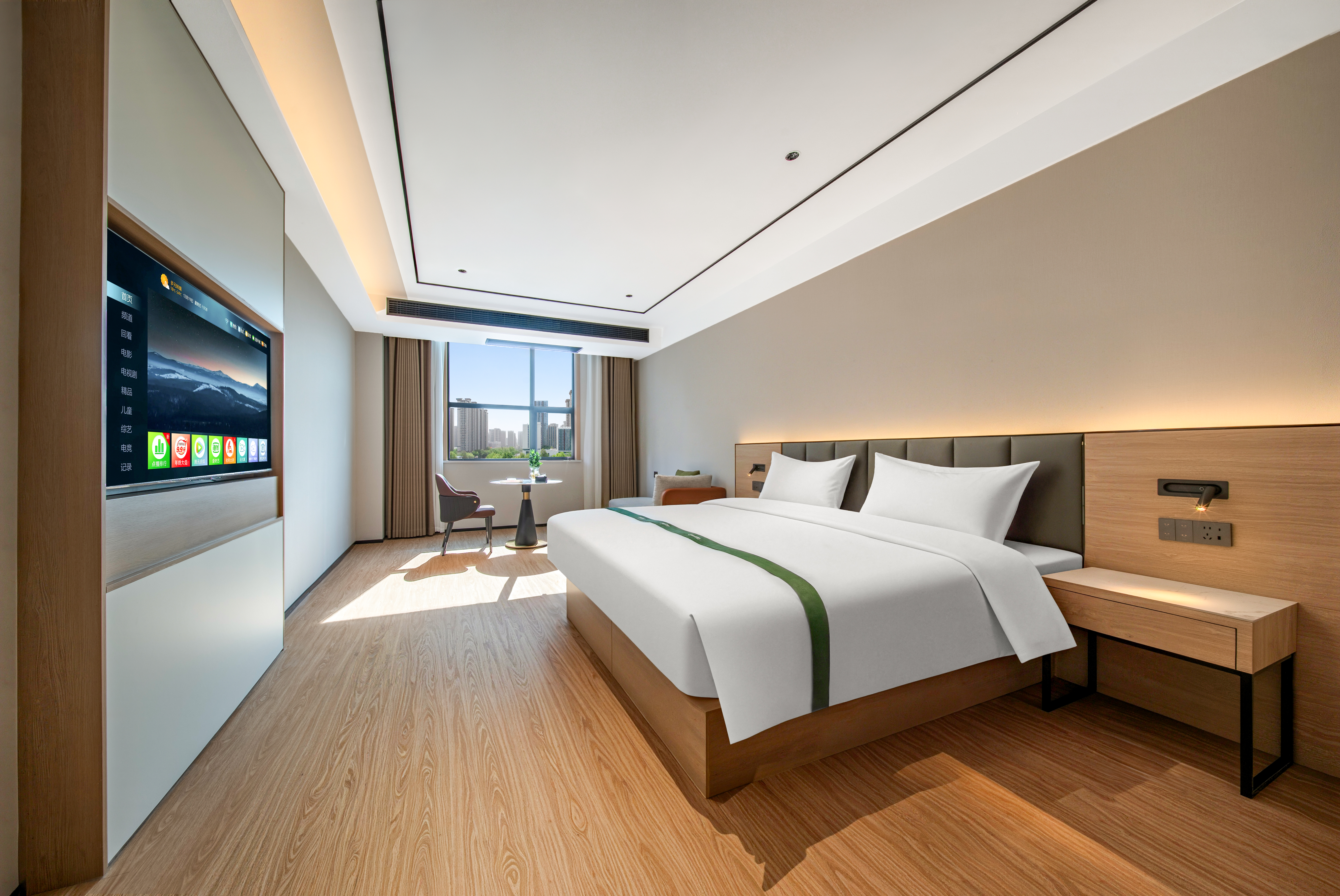 舒眠零压大床房【梦百合零压床垫+腾讯云视听极光会员】