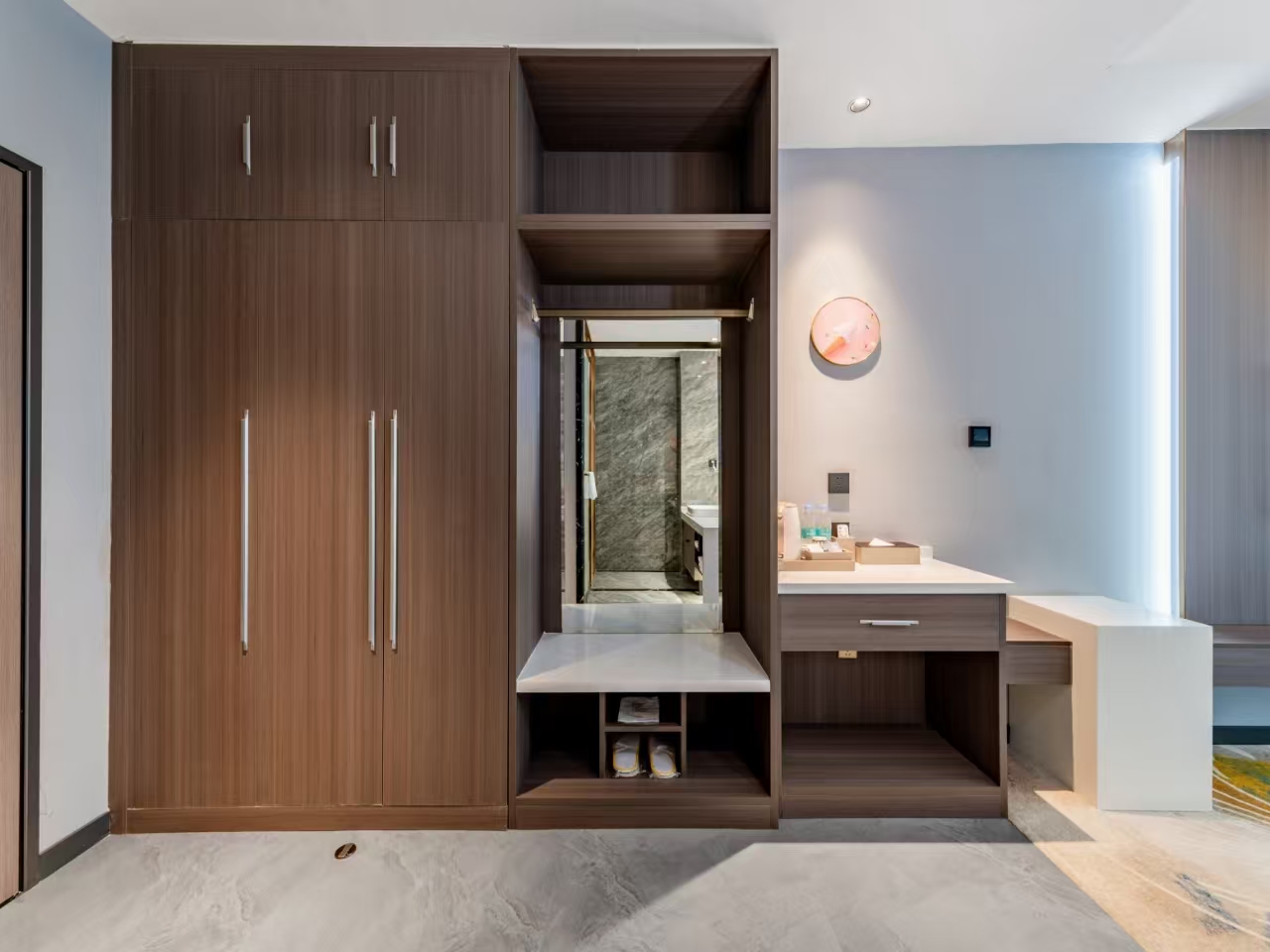 静雅大床房【嘉尼曼乳胶床垫+电视投屏+地暖+智能】