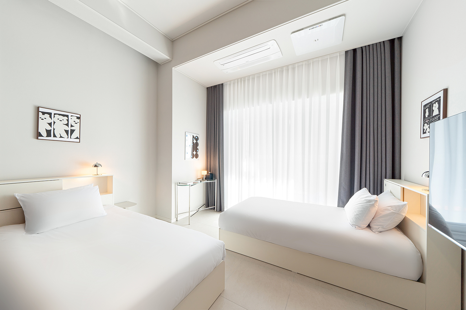 閣樓一室房雙床房